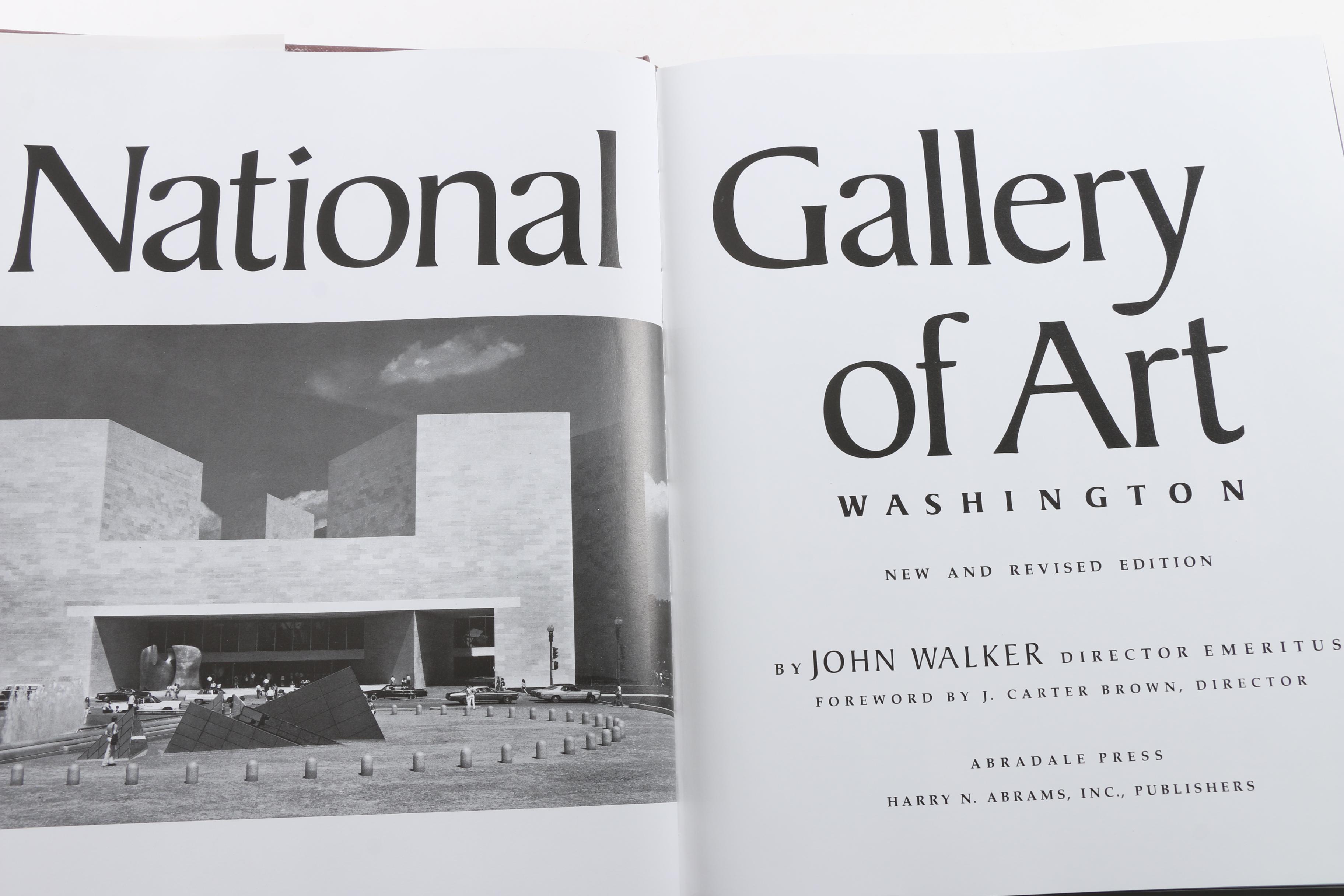 Art Gallery Collection Books and "The New Yorker Cartoon Album"