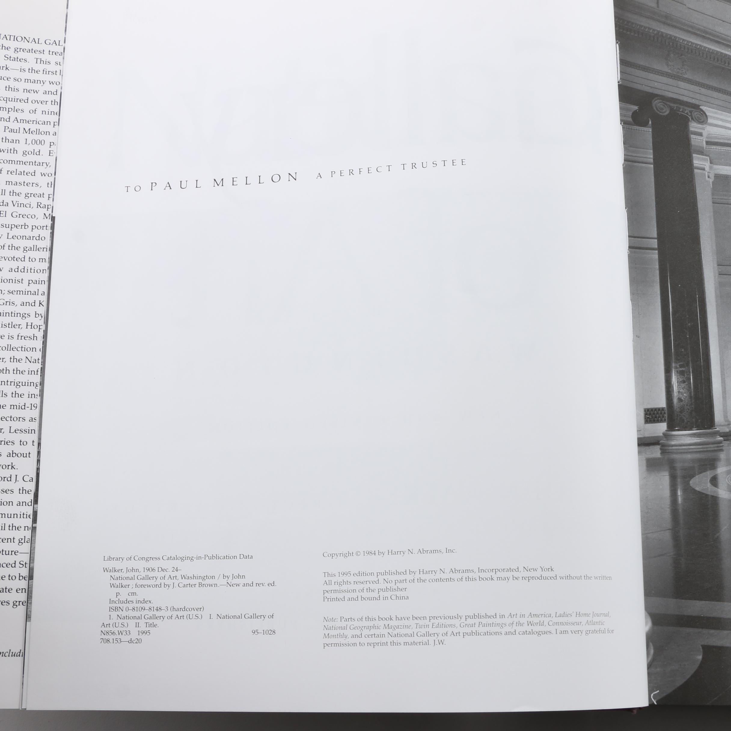 Art Gallery Collection Books and "The New Yorker Cartoon Album"