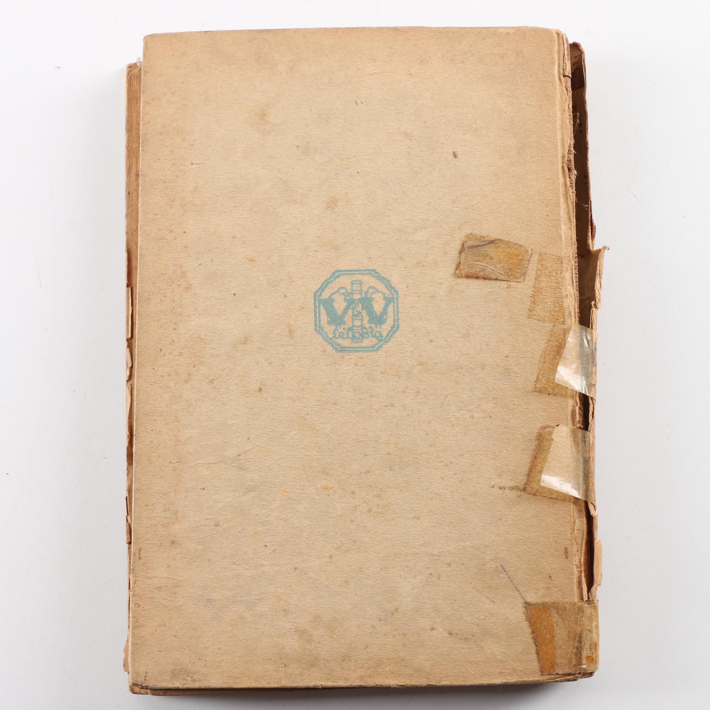 Vintage German-Language Novels and Other Works