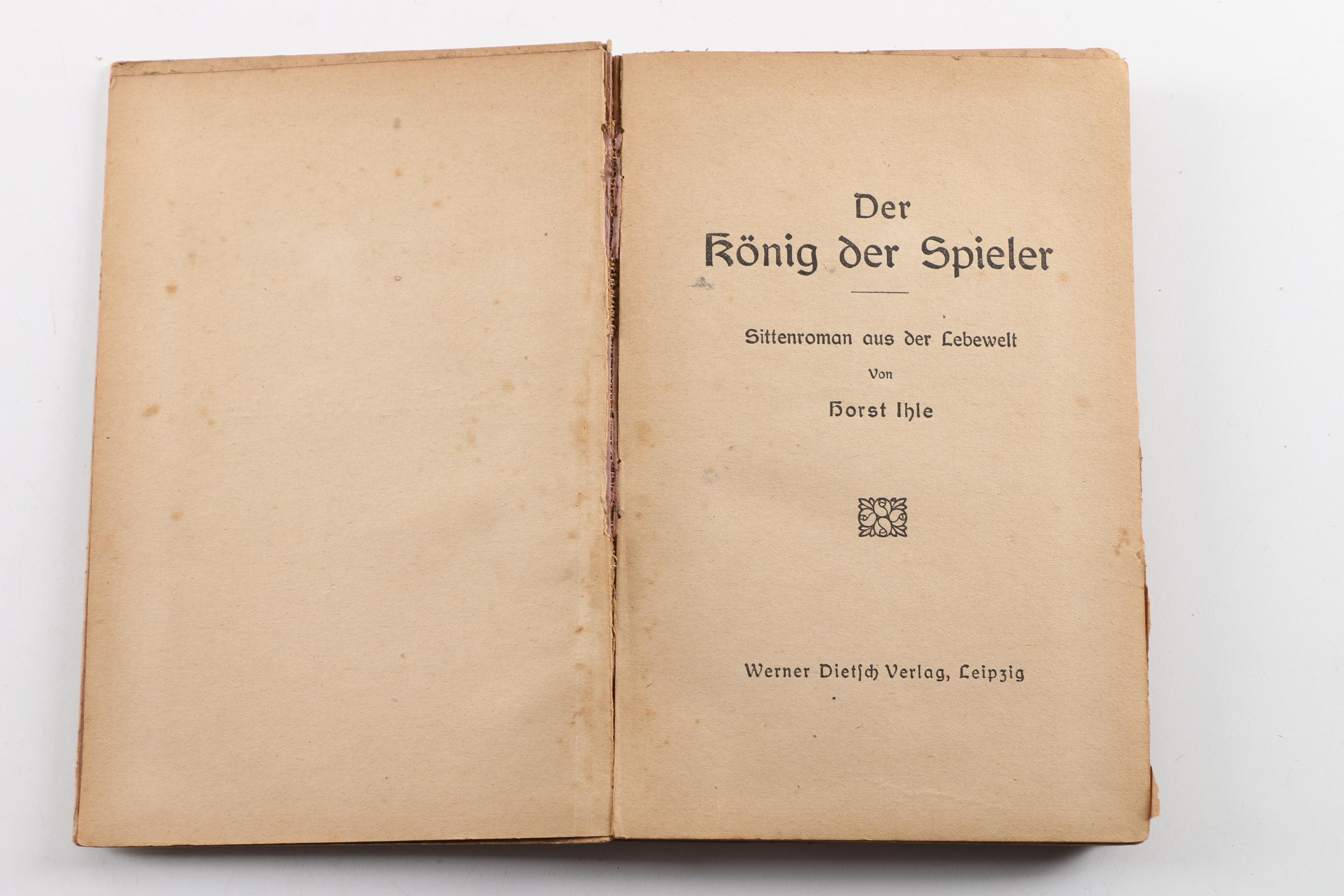 Vintage German-Language Novels and Other Works