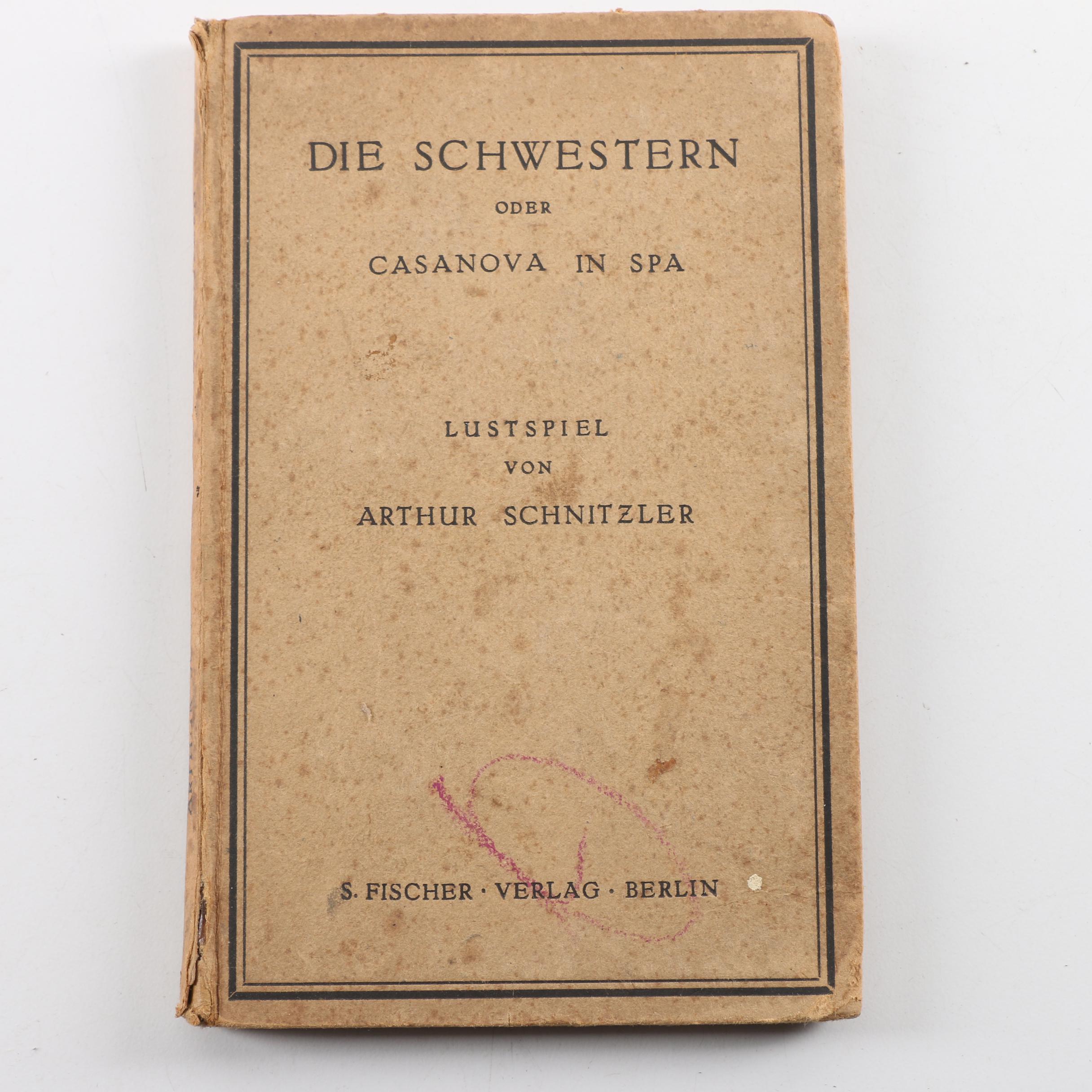 Vintage German-Language Novels and Other Works