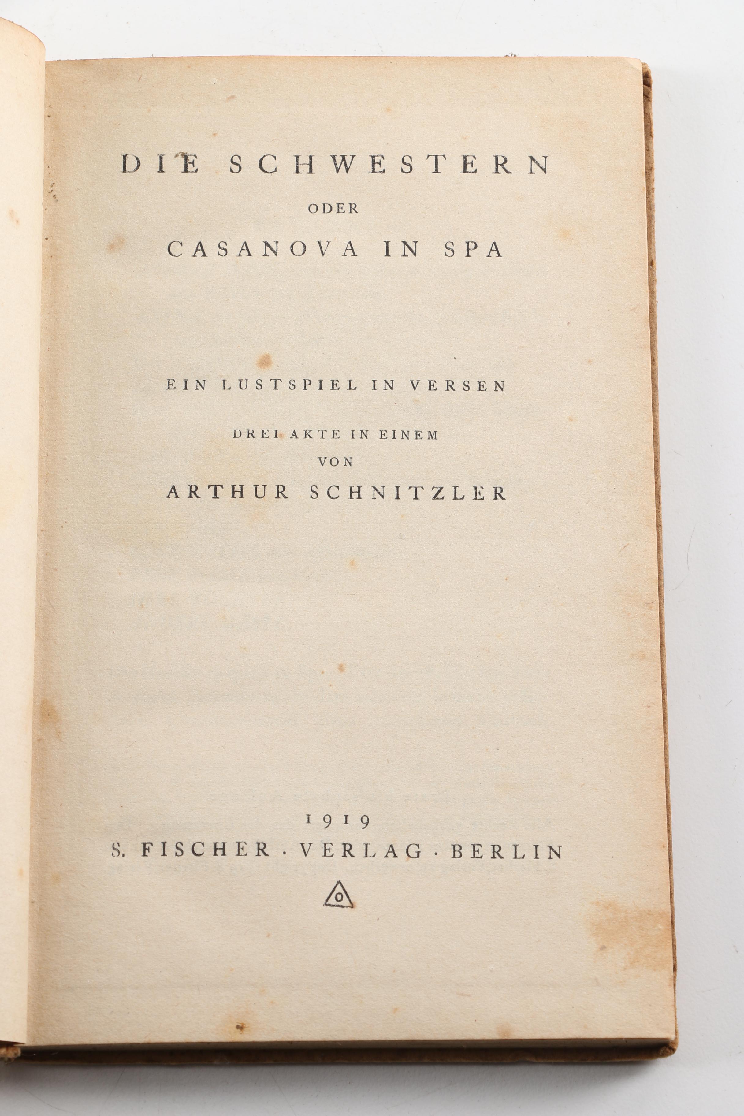 Vintage German-Language Novels and Other Works