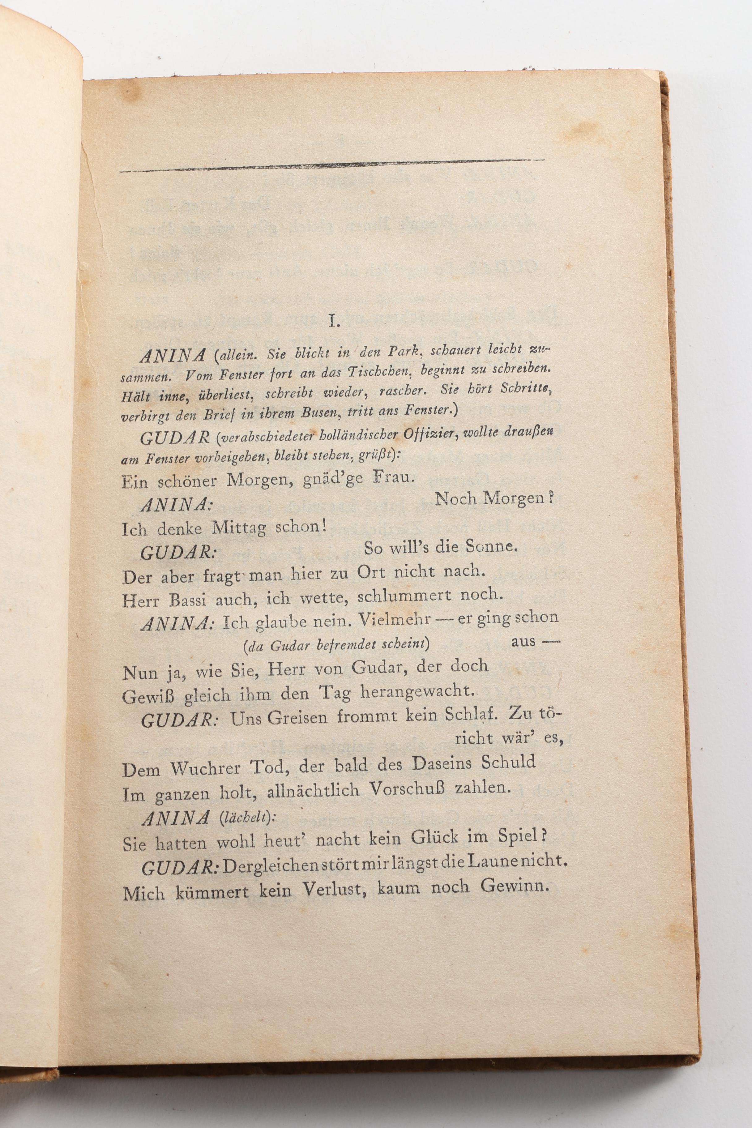 Vintage German-Language Novels and Other Works