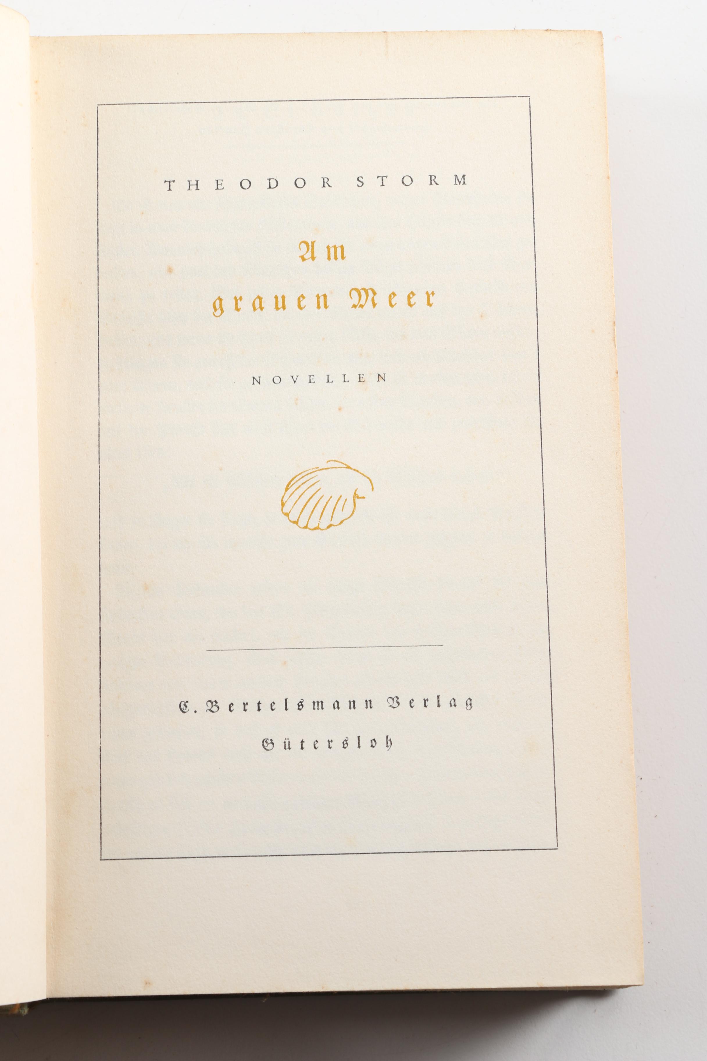 Vintage German-Language Novels and Other Works