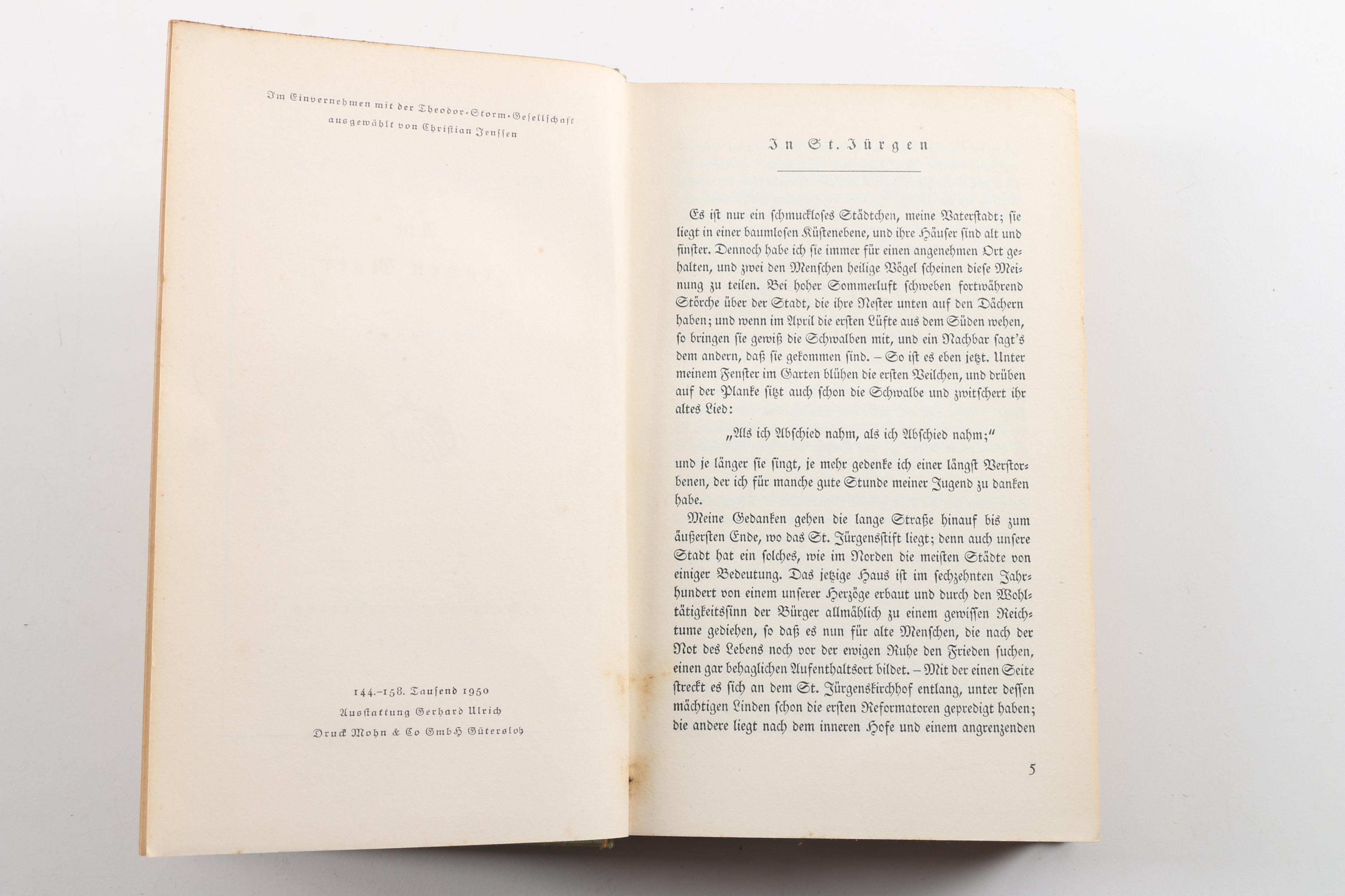 Vintage German-Language Novels and Other Works