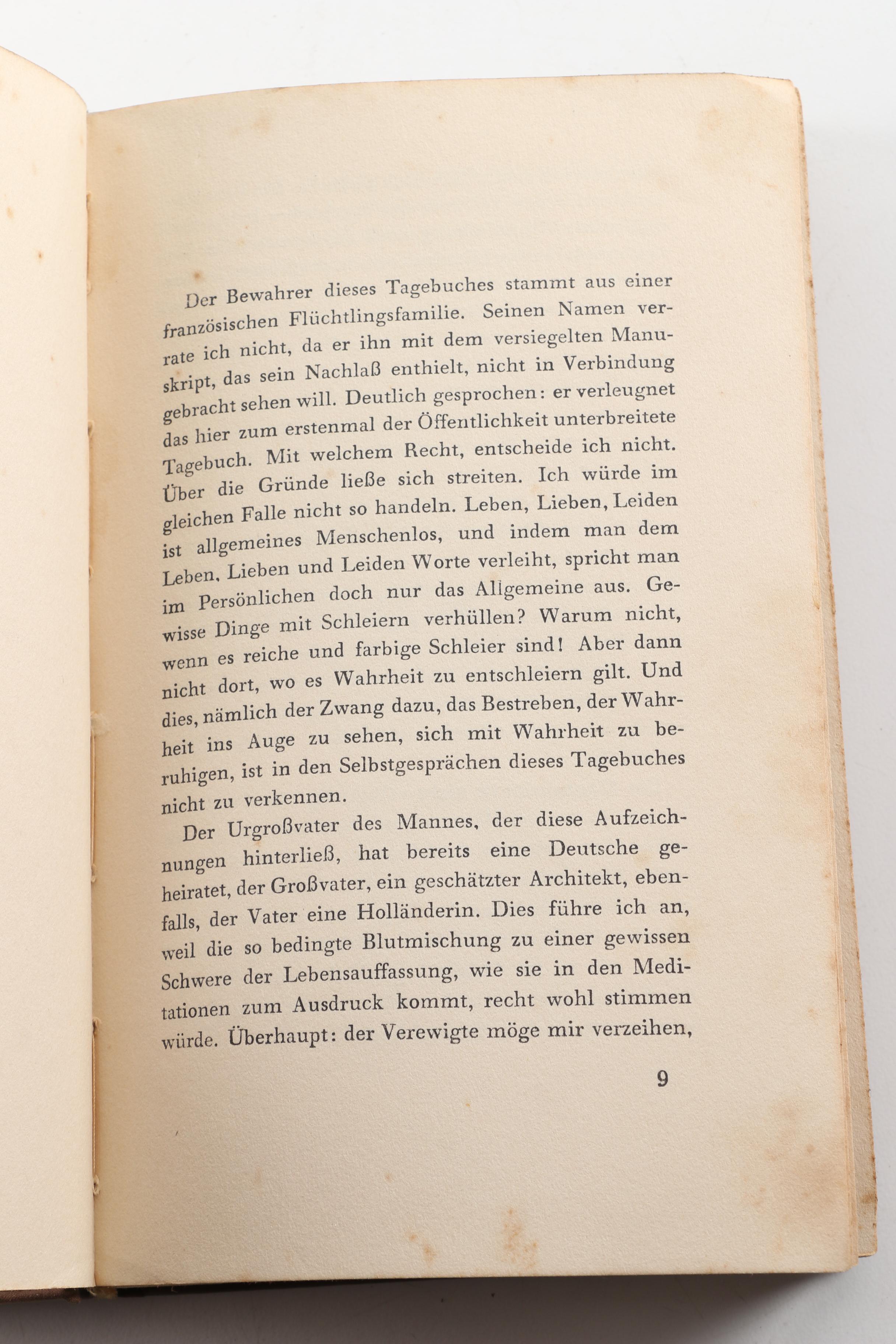 Vintage German-Language Novels and Other Works