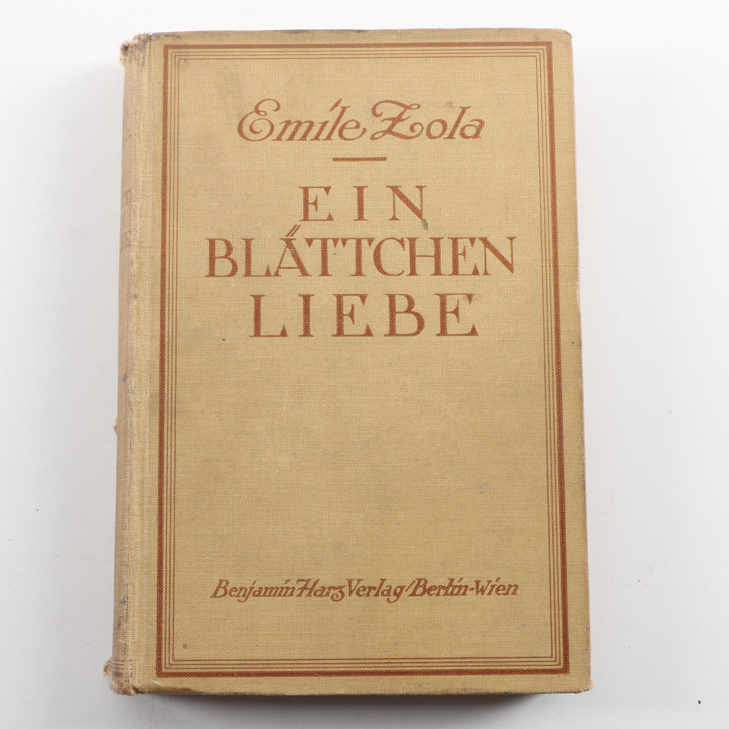 Vintage German-Language Novels and Other Works