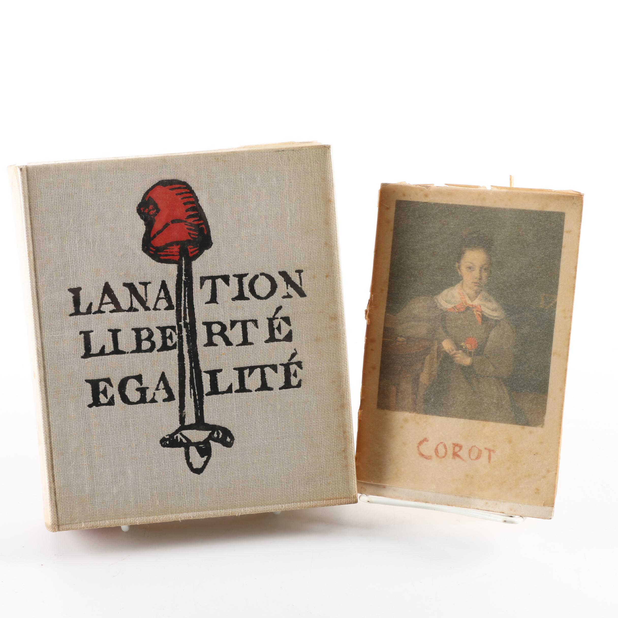 French-Language Books on History and Ar