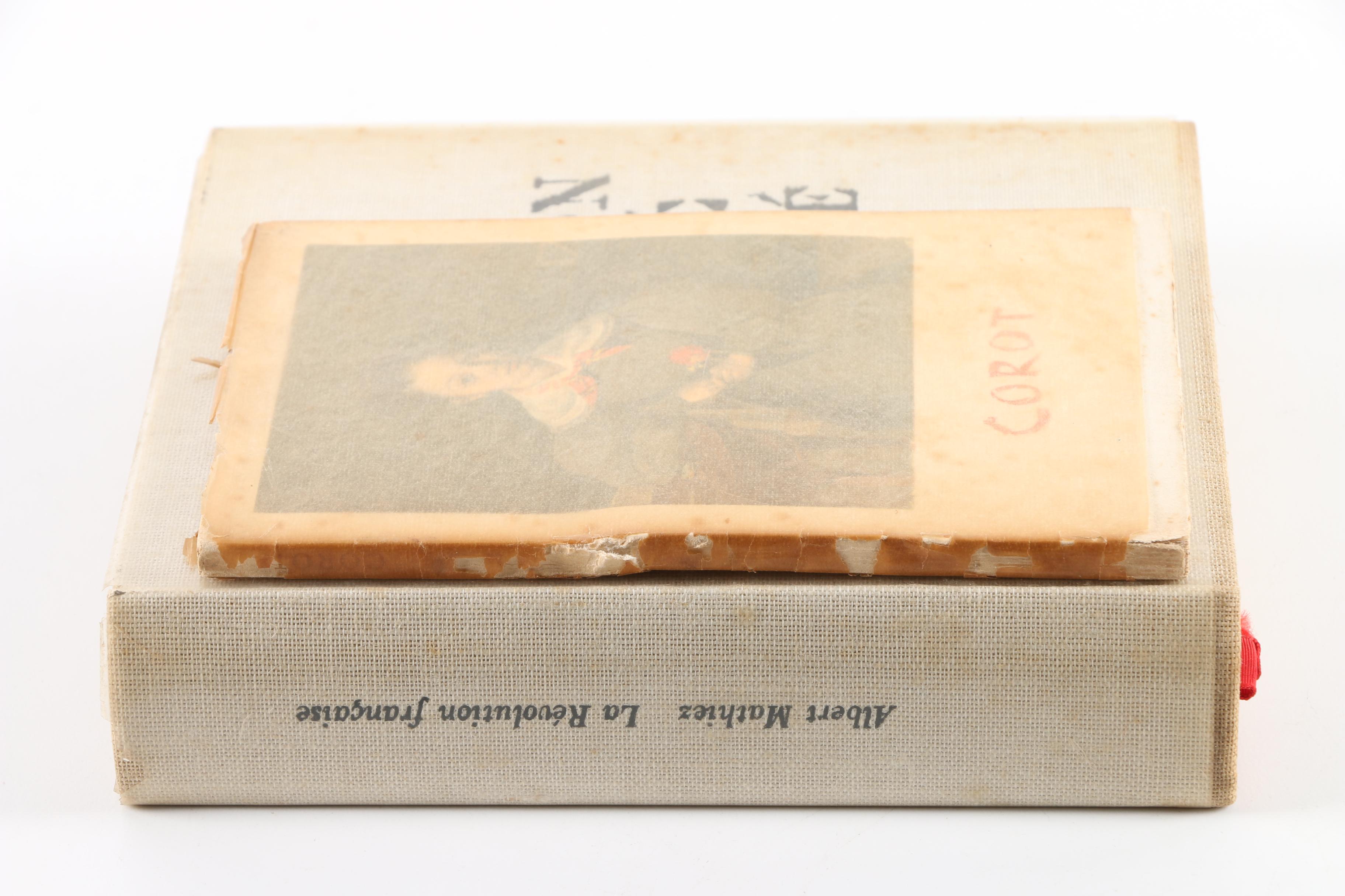 French-Language Books on History and Ar