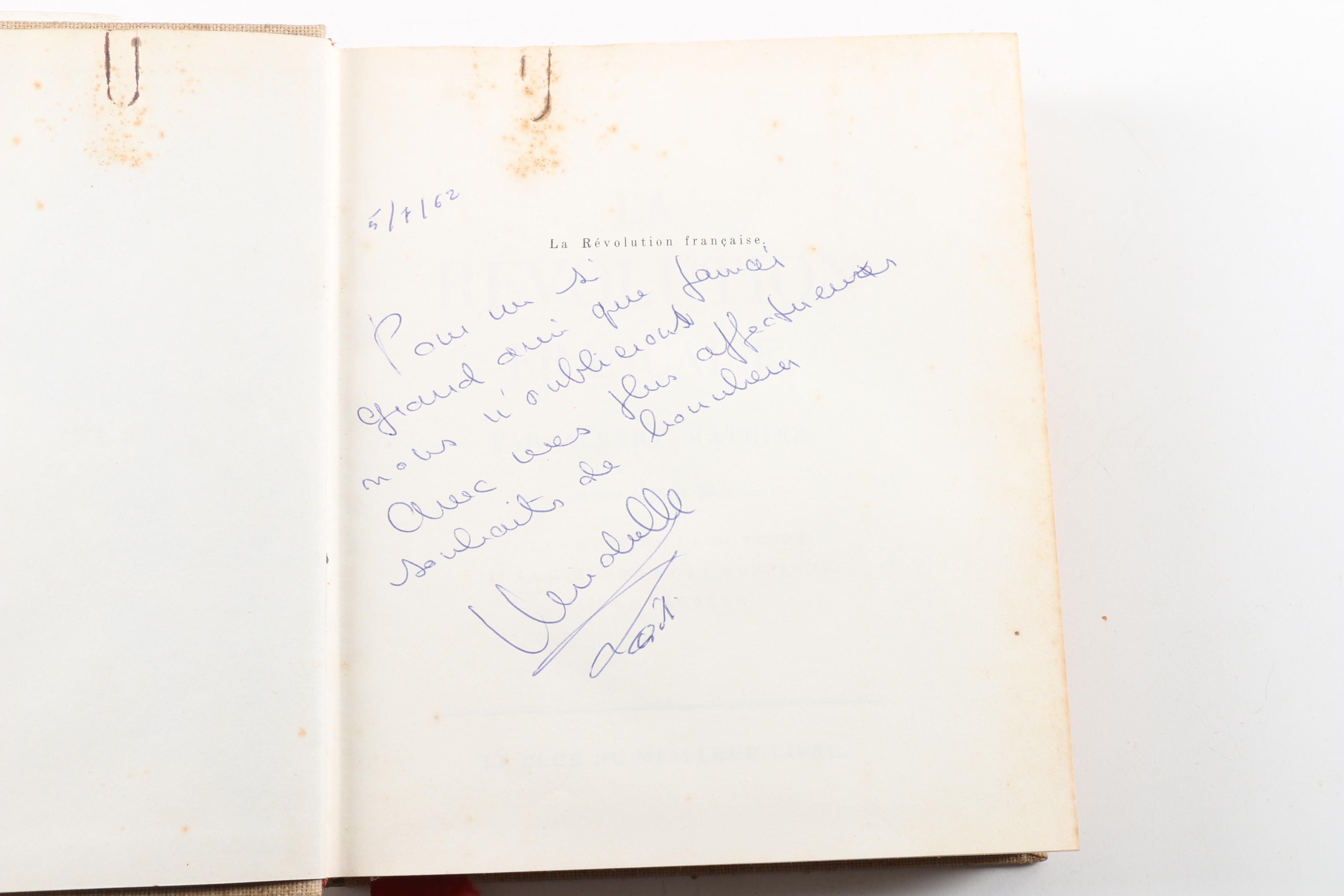 French-Language Books on History and Ar