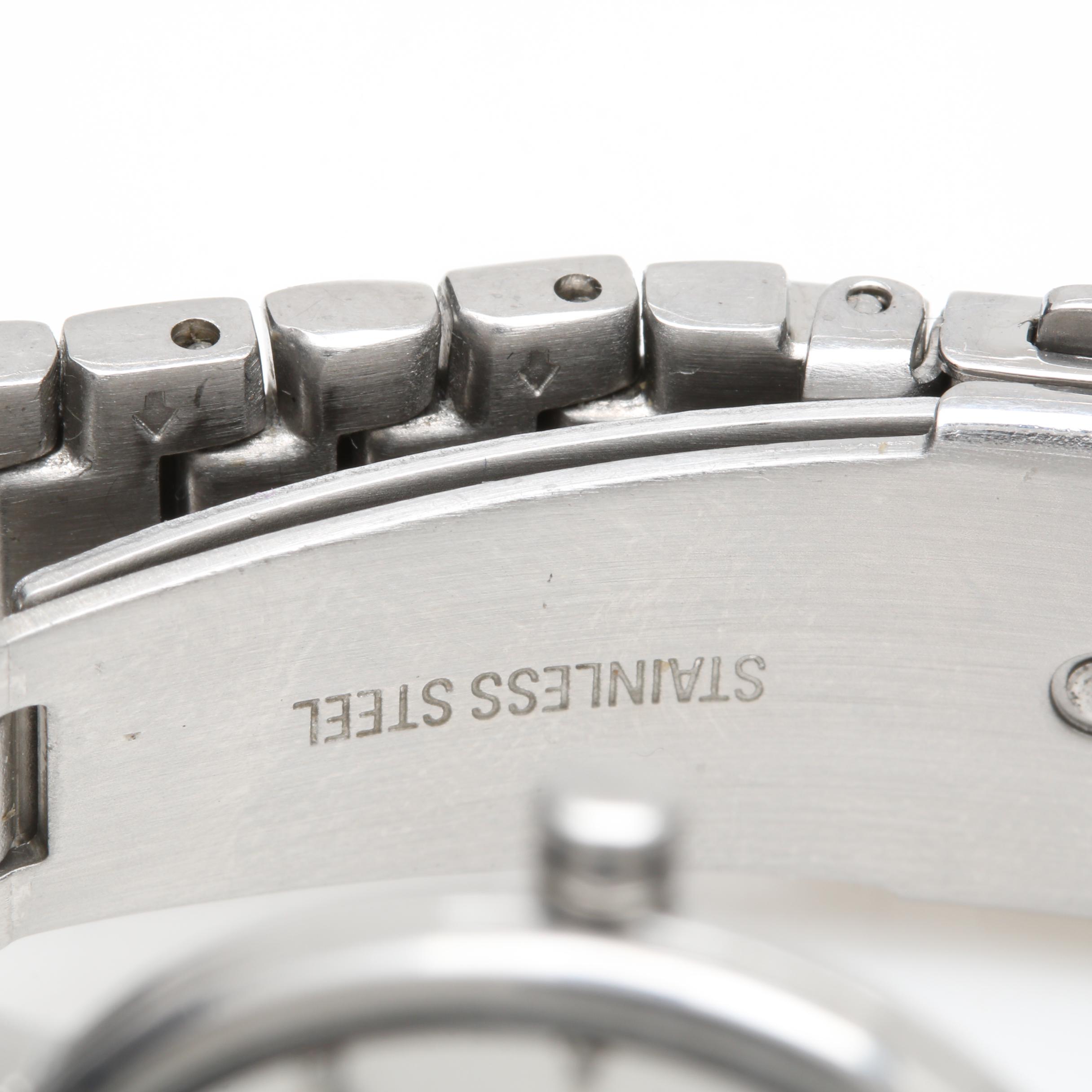 Stainless Steel Analog Watches Including Skagen and Bulova