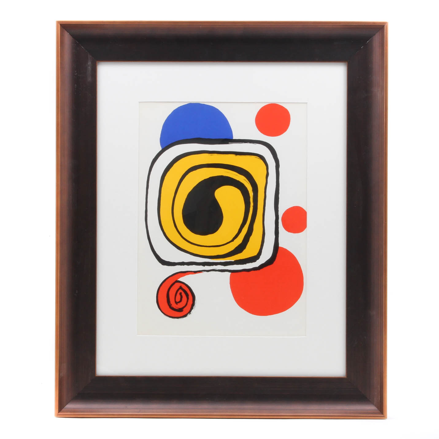 Alexander Calder 1971 Color Lithograph from "Derriere le Miroir"