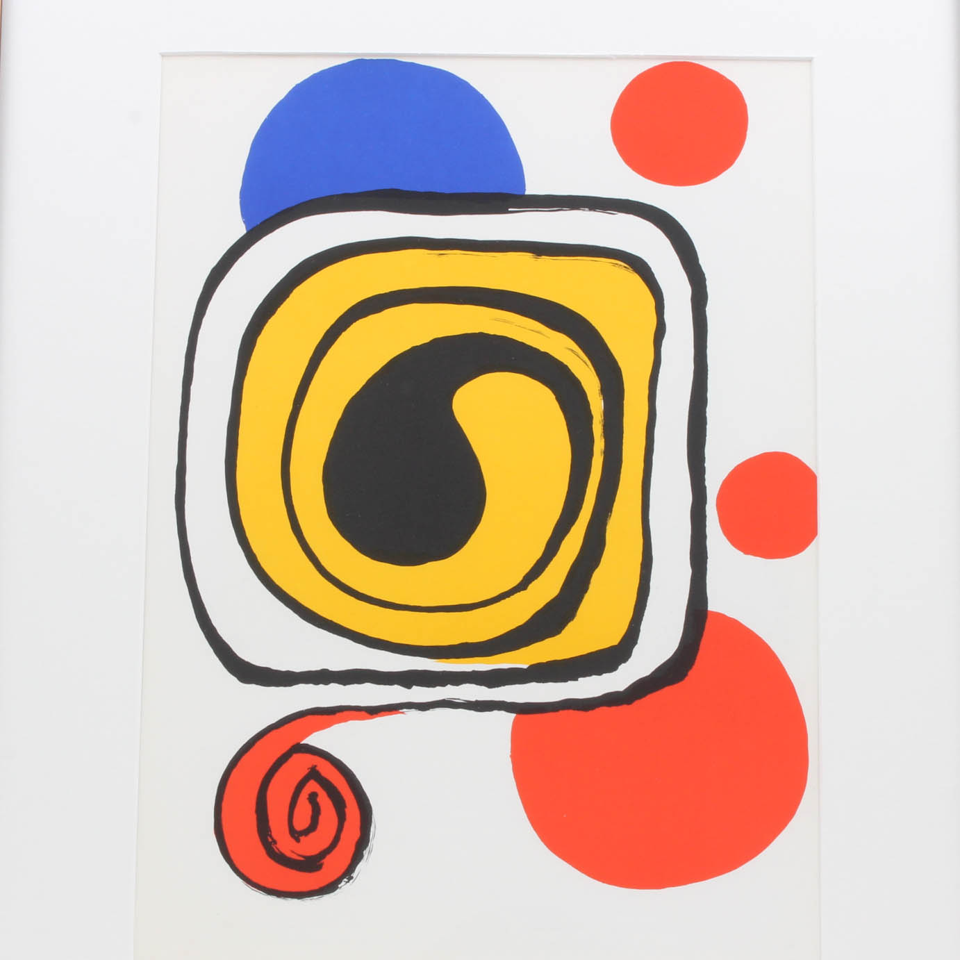 Alexander Calder 1971 Color Lithograph from "Derriere le Miroir"
