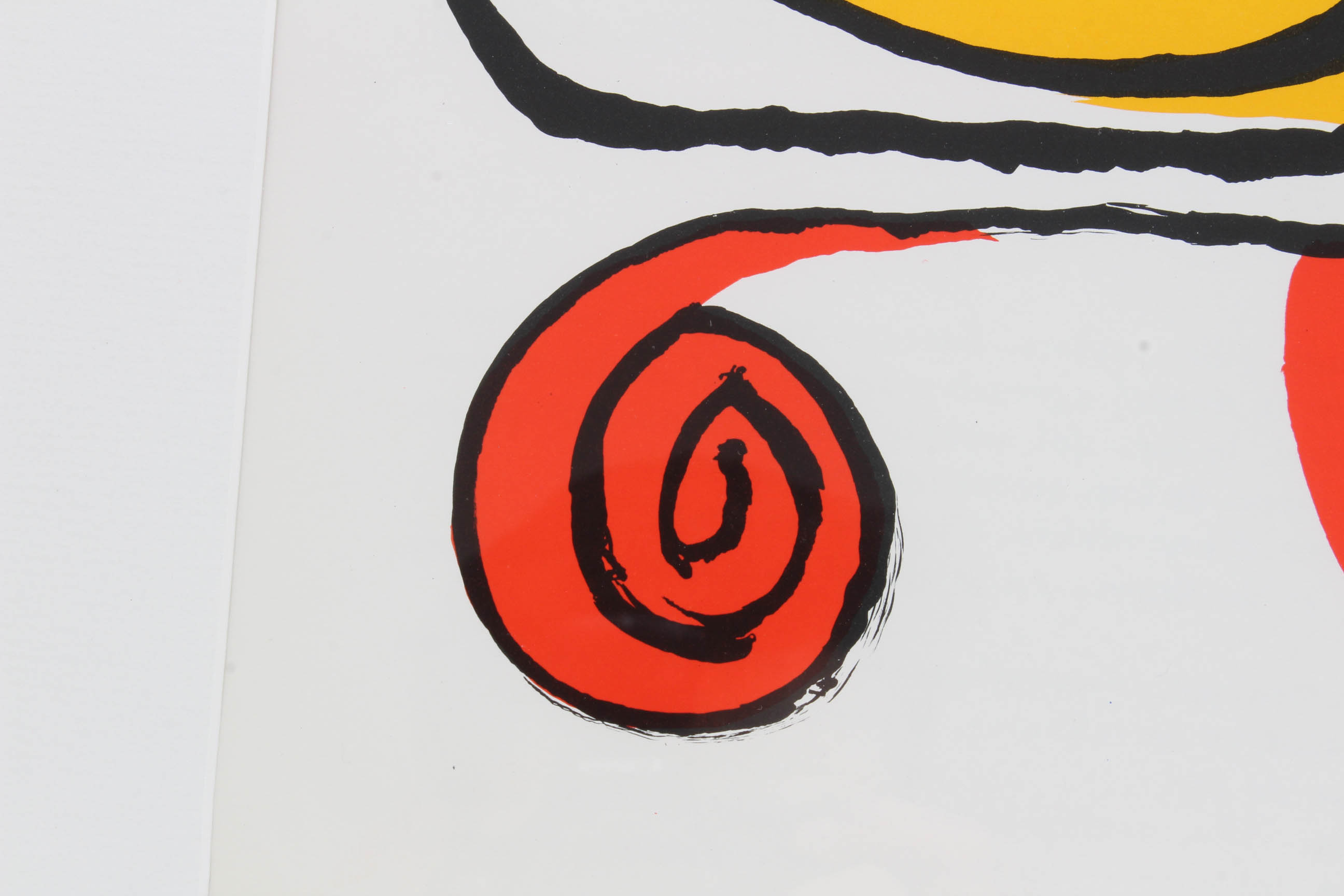 Alexander Calder 1971 Color Lithograph from "Derriere le Miroir"