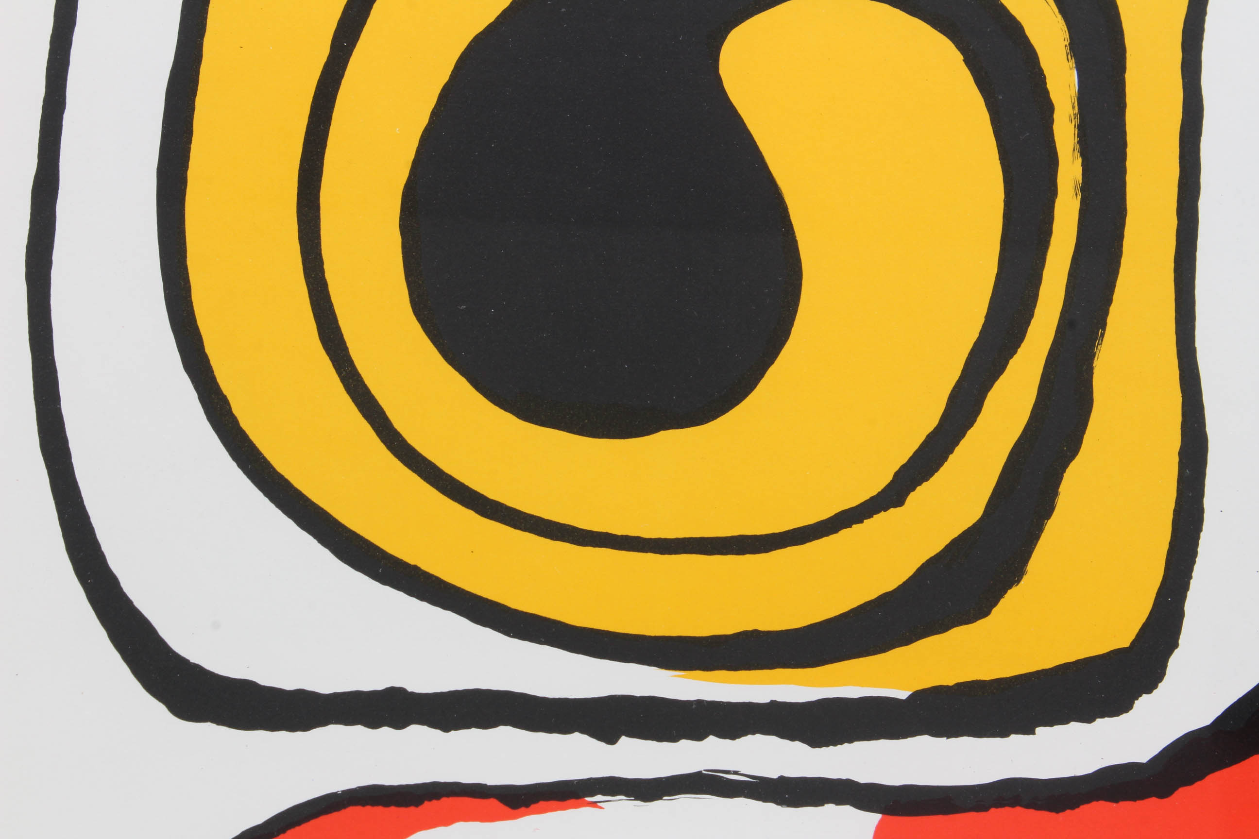 Alexander Calder 1971 Color Lithograph from "Derriere le Miroir"