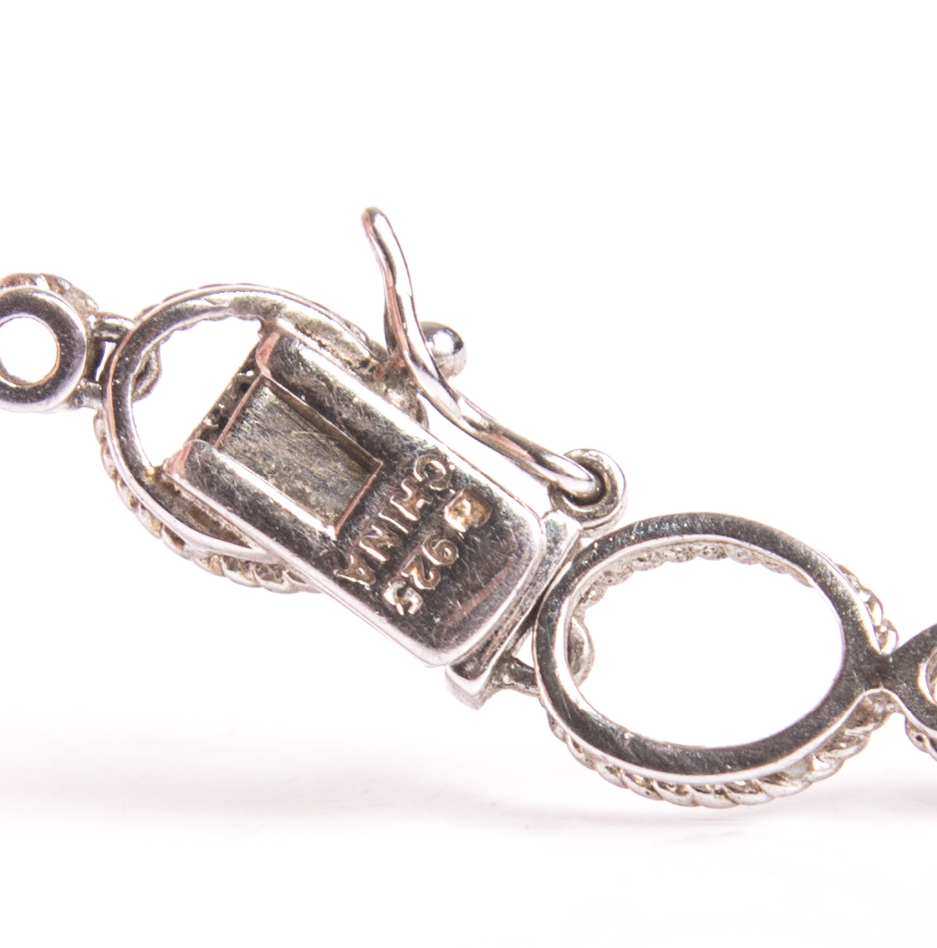 Sterling Silver 6.34 CTW Topaz and Multi-Gemstone Necklace