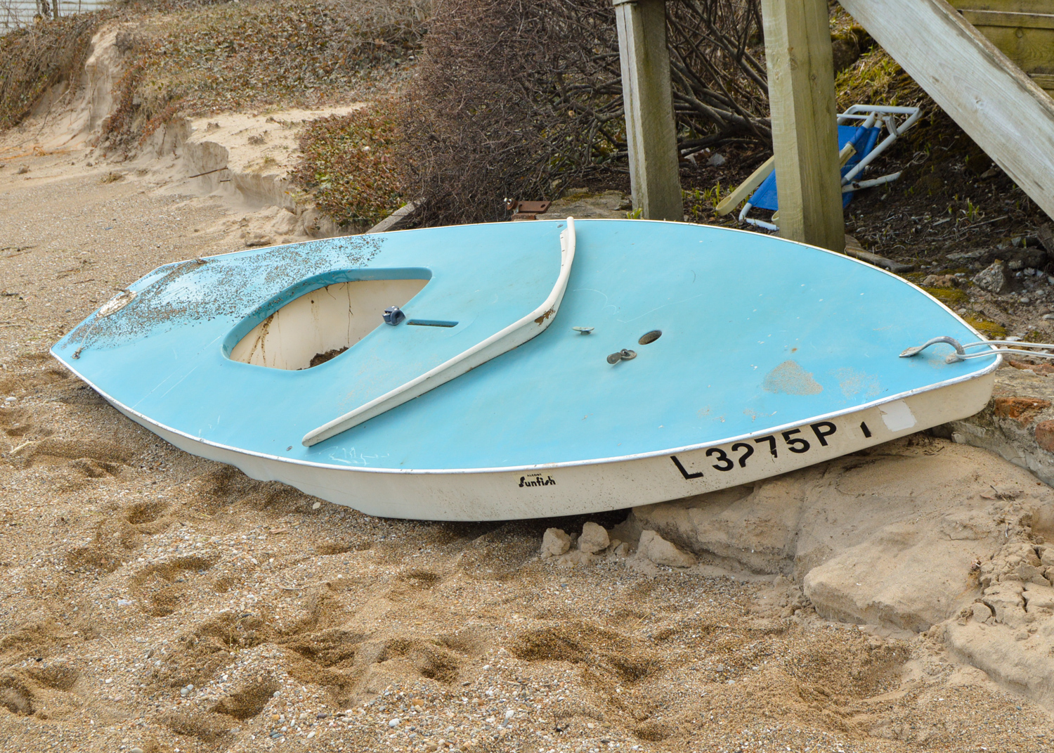 Vintage Alcort Sunfish Personal Sailboat
