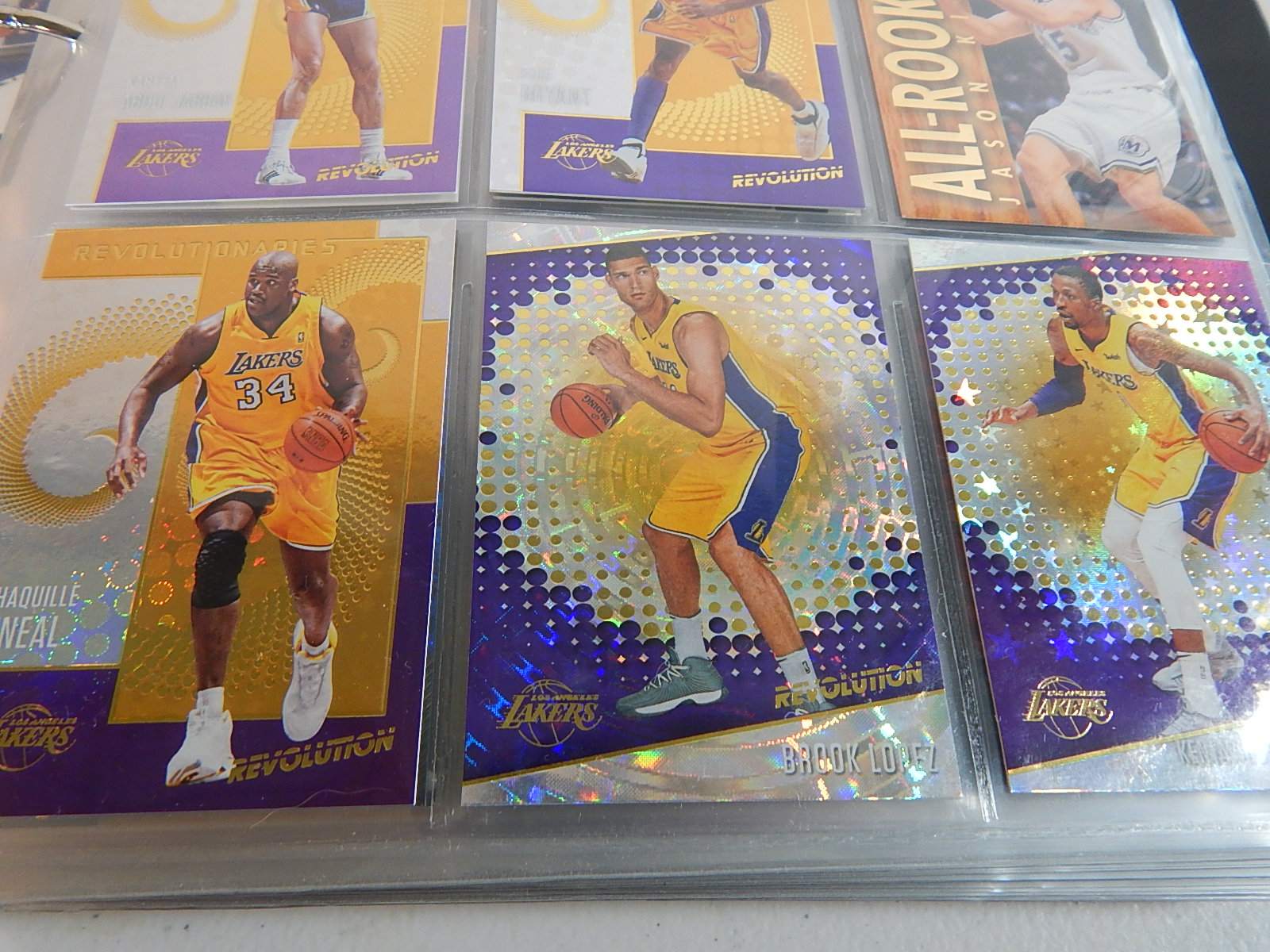 Large NBA Basketball Card Collection in Album - Around 300 Card Count