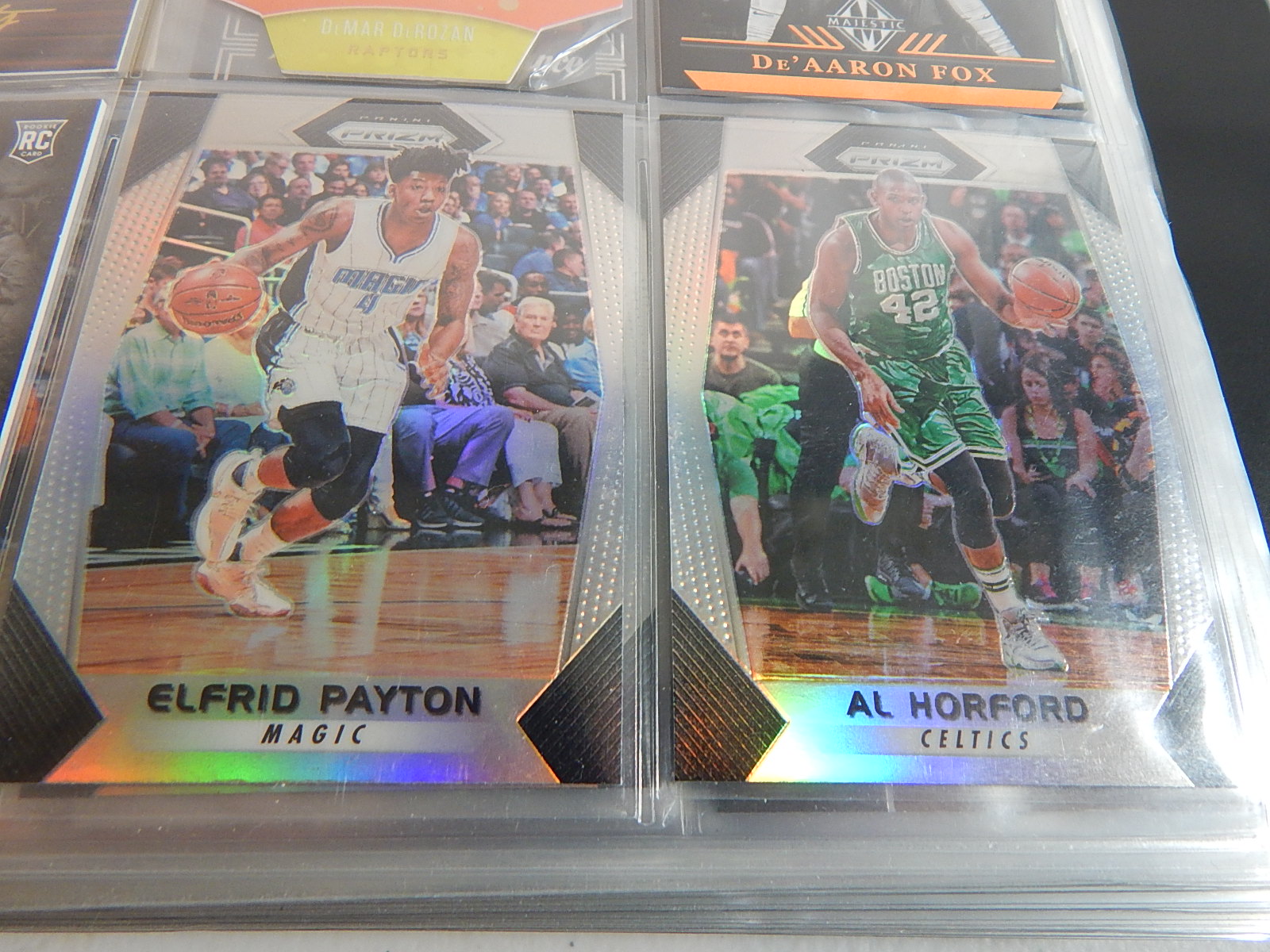 Large NBA Basketball Card Collection in Album - Around 300 Card Count