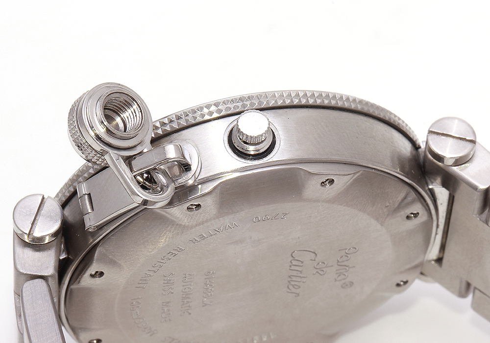 Cartier Pasha W31080M7 Stainless Steel Watch