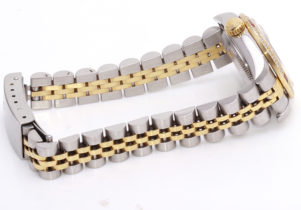 Rolex Datejust Stainless Steel, 18K Yellow Gold and 0.70 CTW Diamond Watch