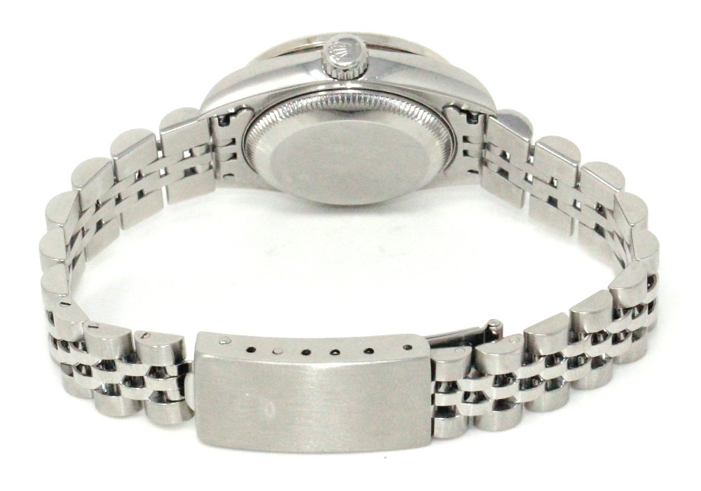 Rolex Datejust Stainless Steel and 0.80 CTW Diamond Watch