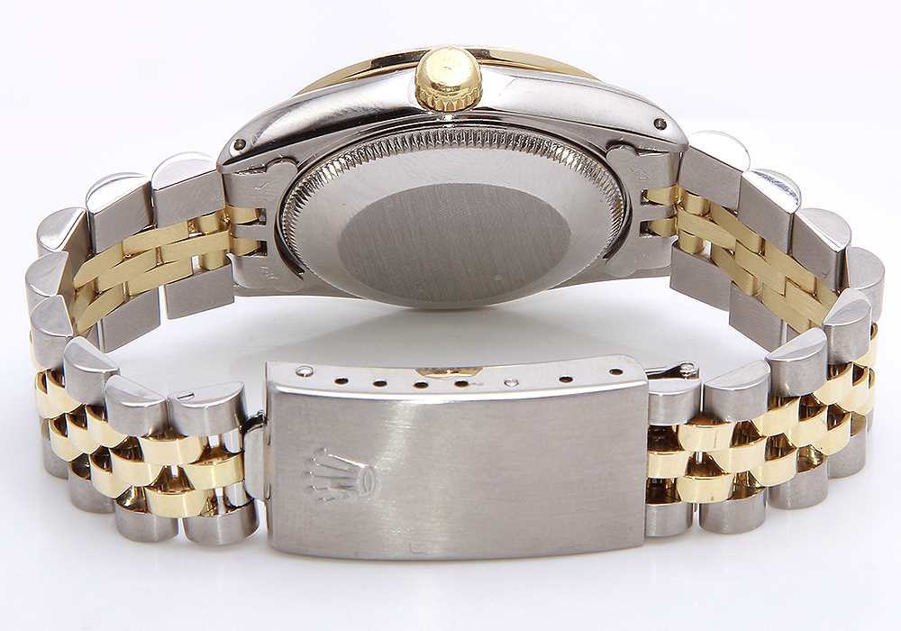 Rolex 31 mm Datejust Stainless Steel & 18K YG  0.94 CTW Diamond Watch