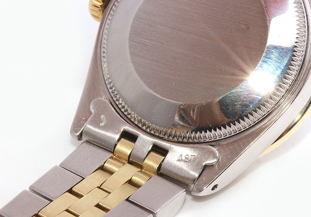 Rolex 31 mm Datejust Stainless Steel & 18K YG  0.94 CTW Diamond Watch