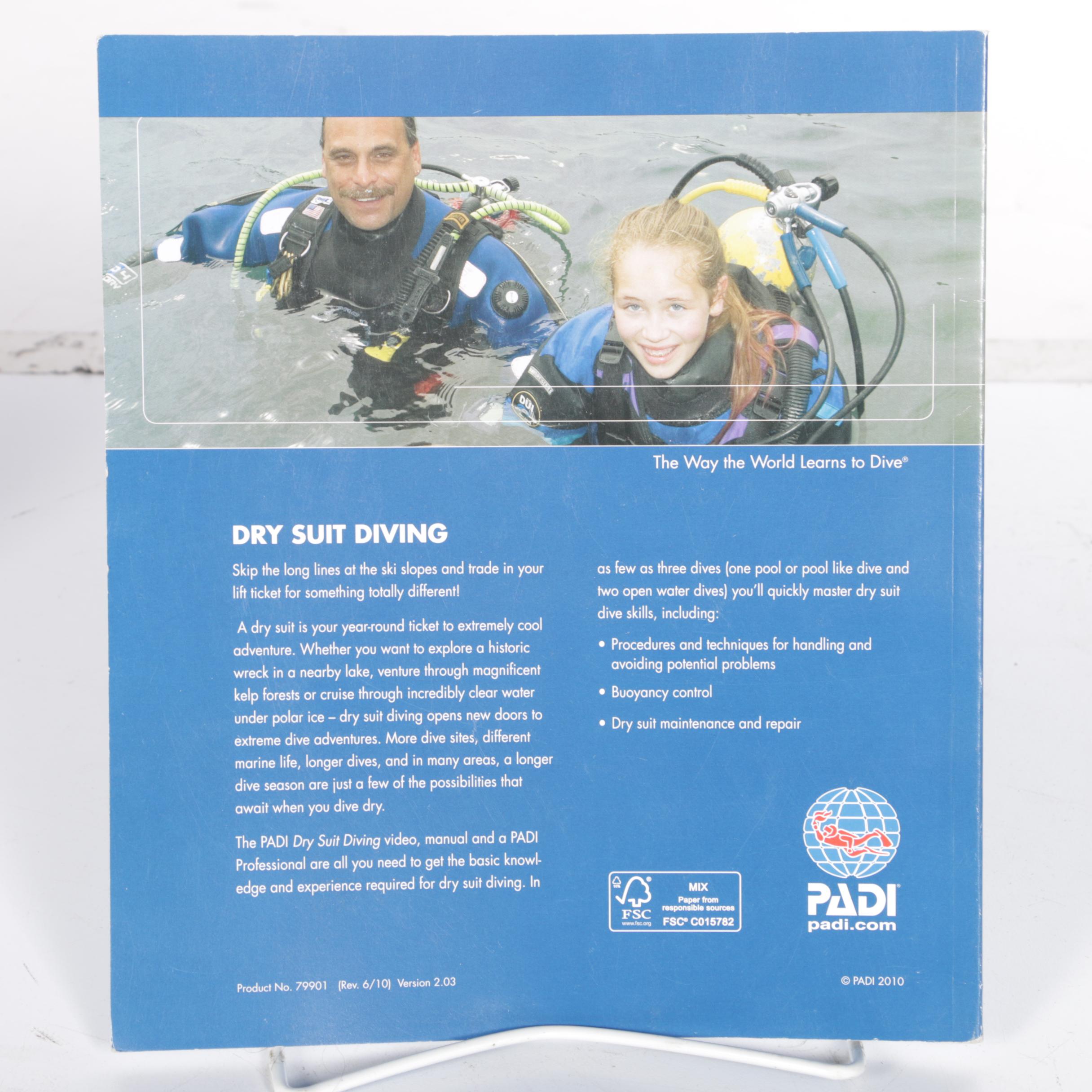 Free Diving and Scuba Diving Books with Weights and Accessories