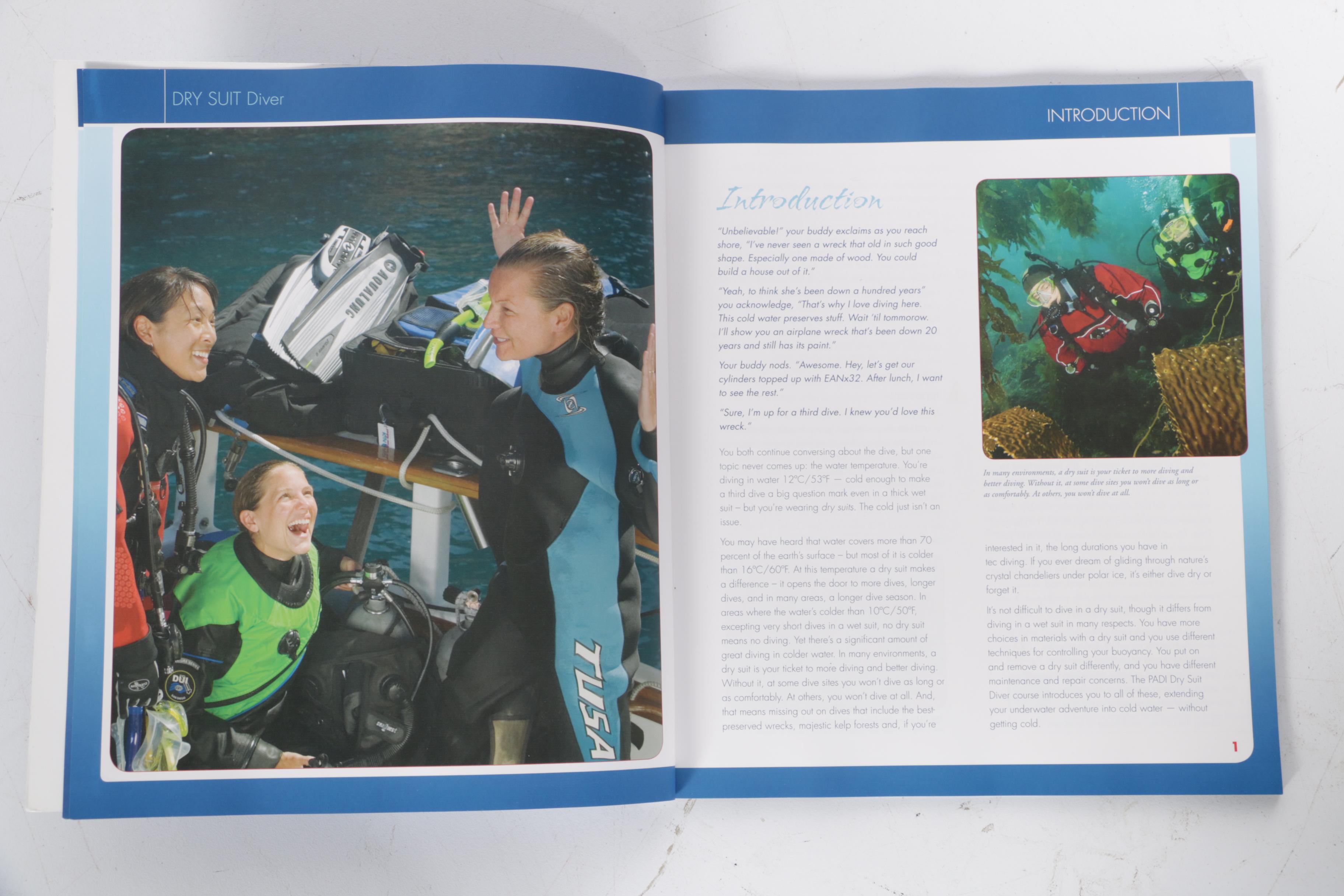 Free Diving and Scuba Diving Books with Weights and Accessories