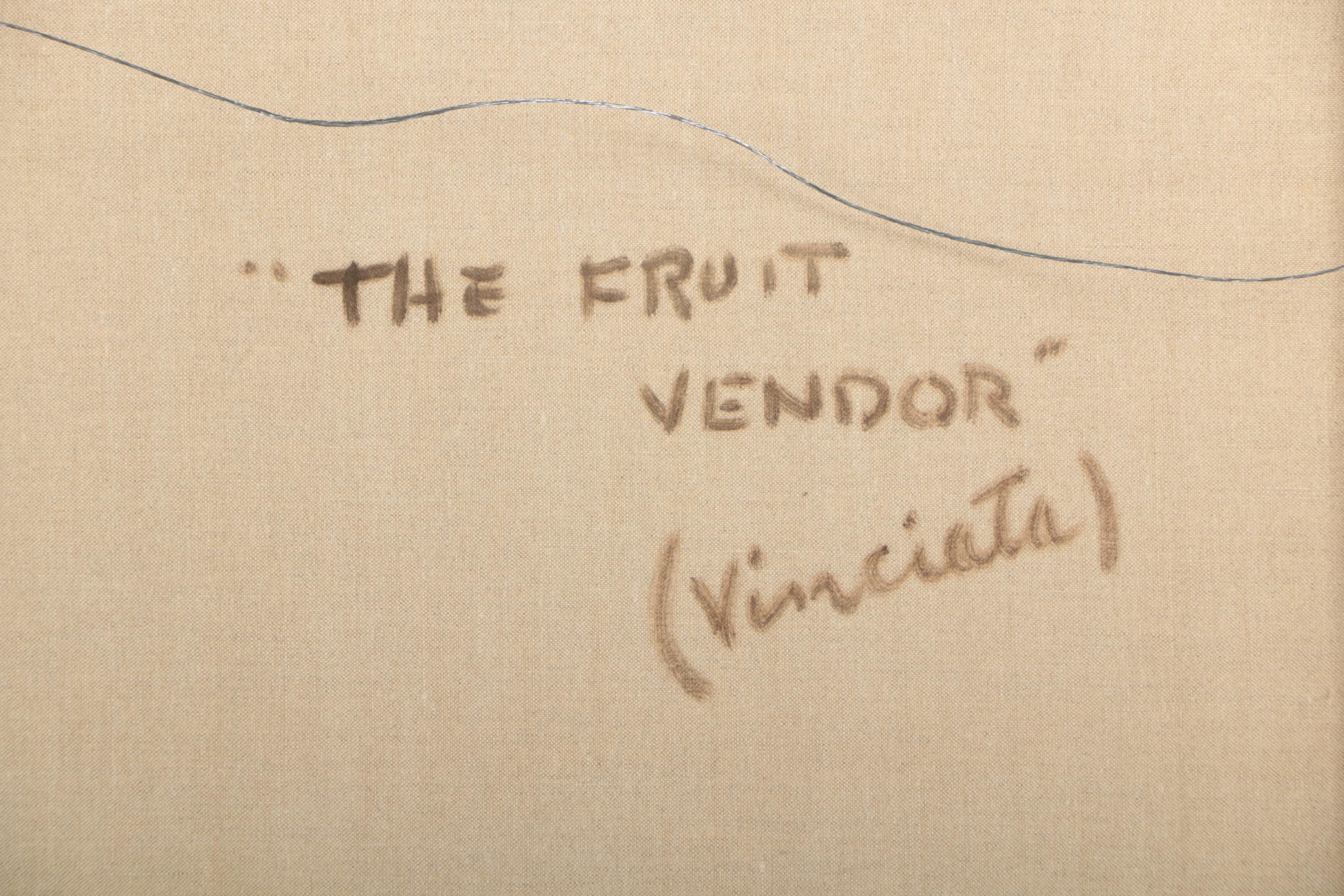 Vinciata Oil Painting "The Fruit Vendor"