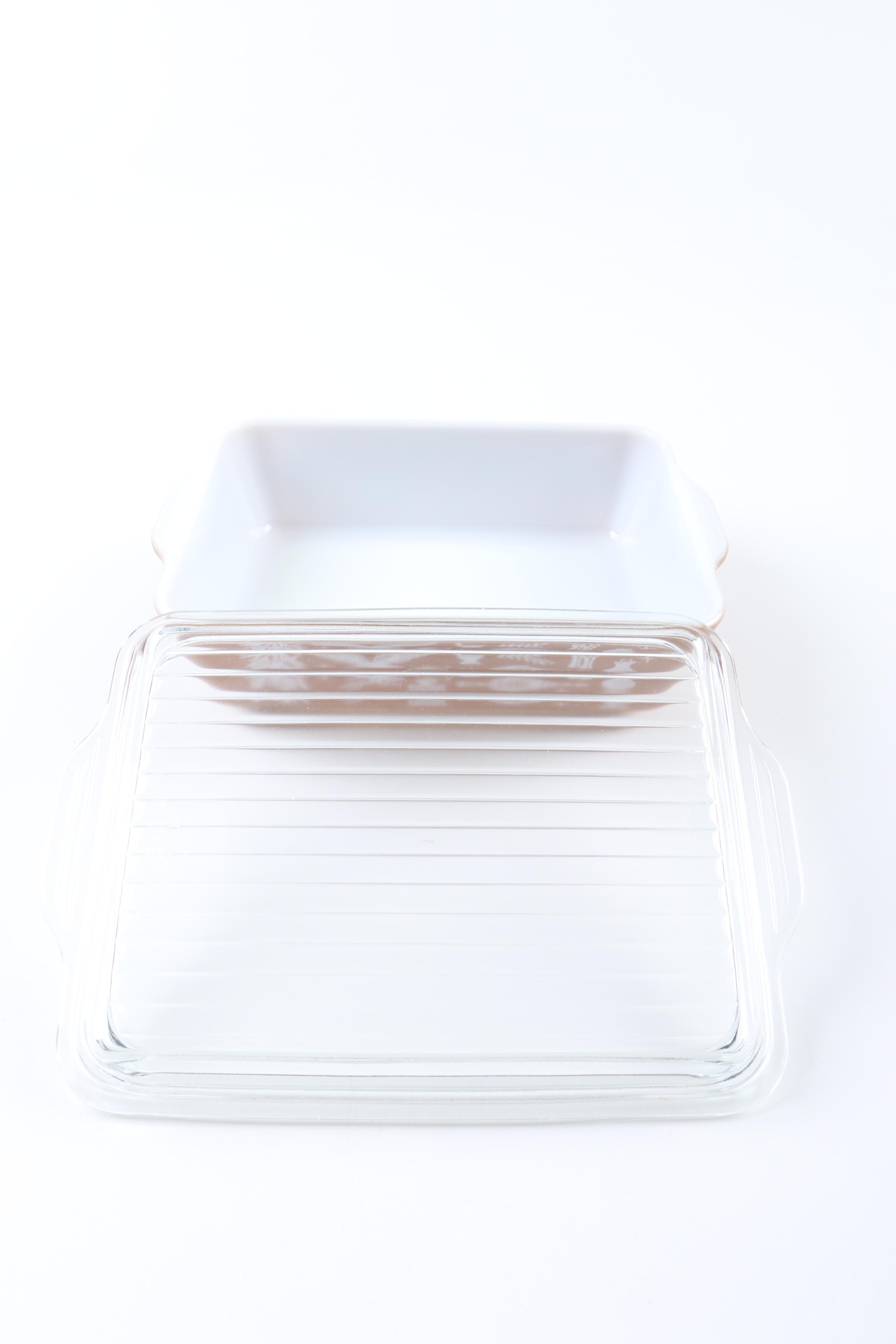 Pyrex "Early American" Refrigerator Dish Set, Circa 1962-1971