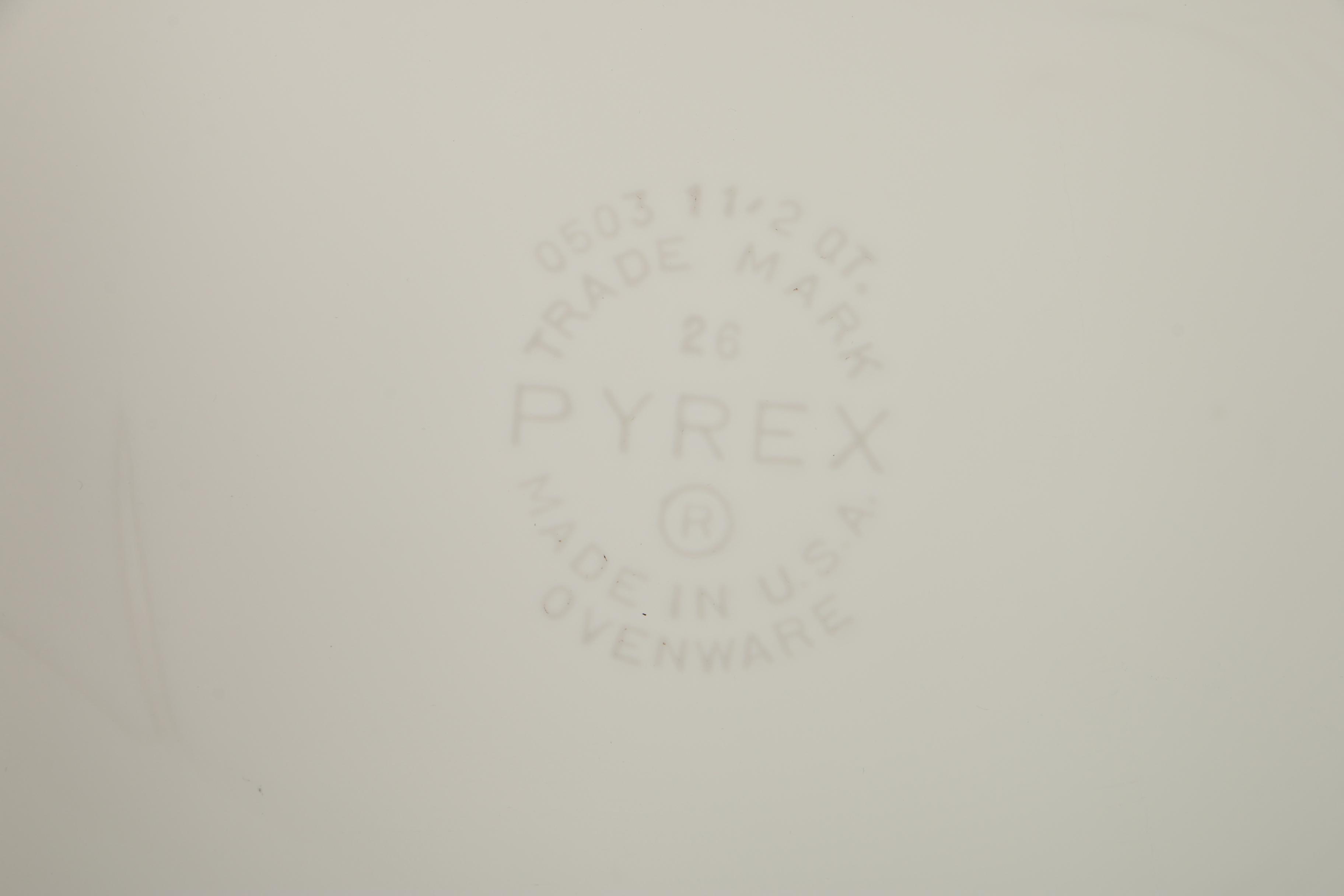 Pyrex "Early American" Refrigerator Dish Set, Circa 1962-1971