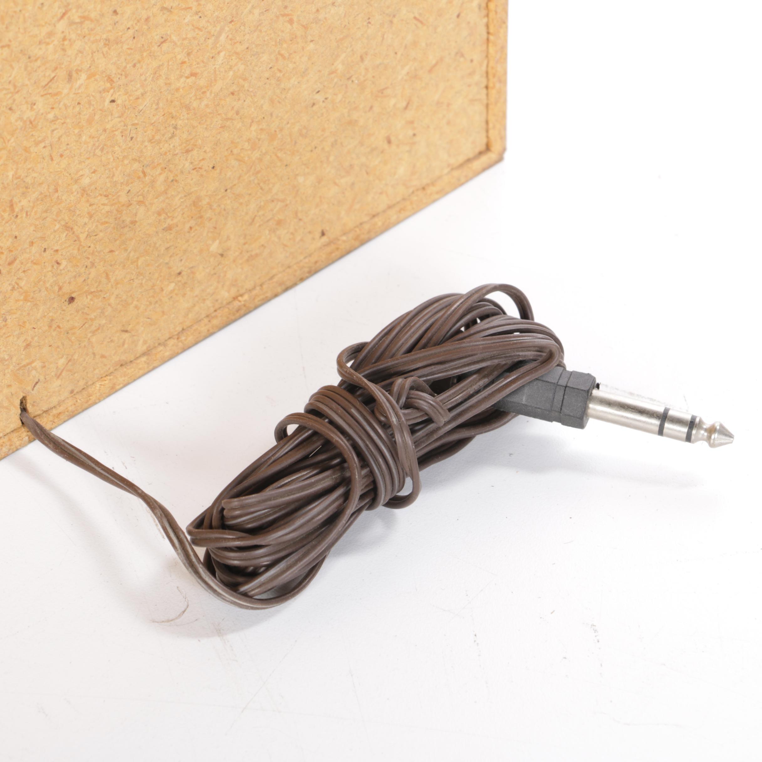 Vintage Panasonic Turntable, Television, Speakers, and Radio Tuners