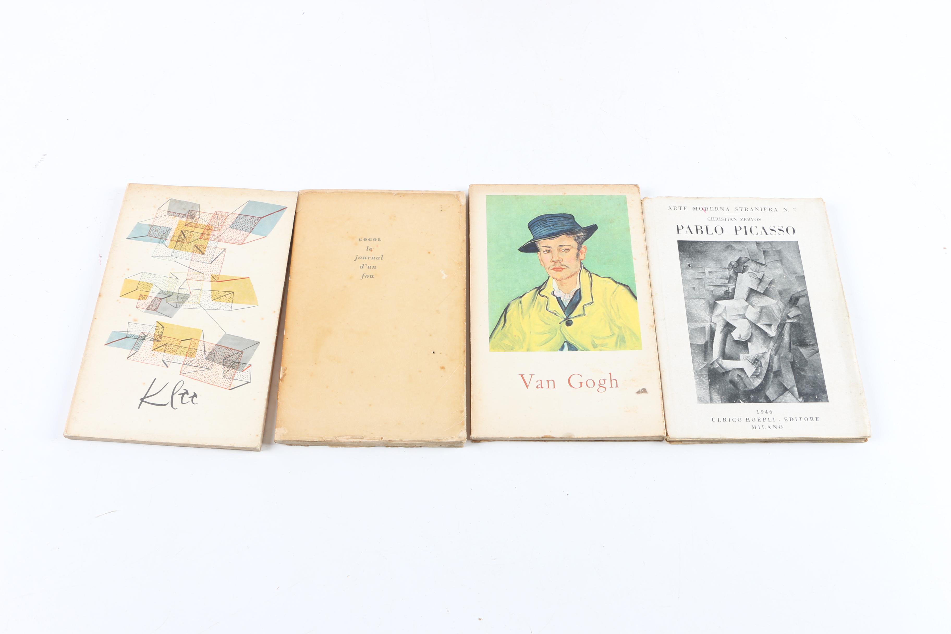 Assortment of French-Language Books Including Art