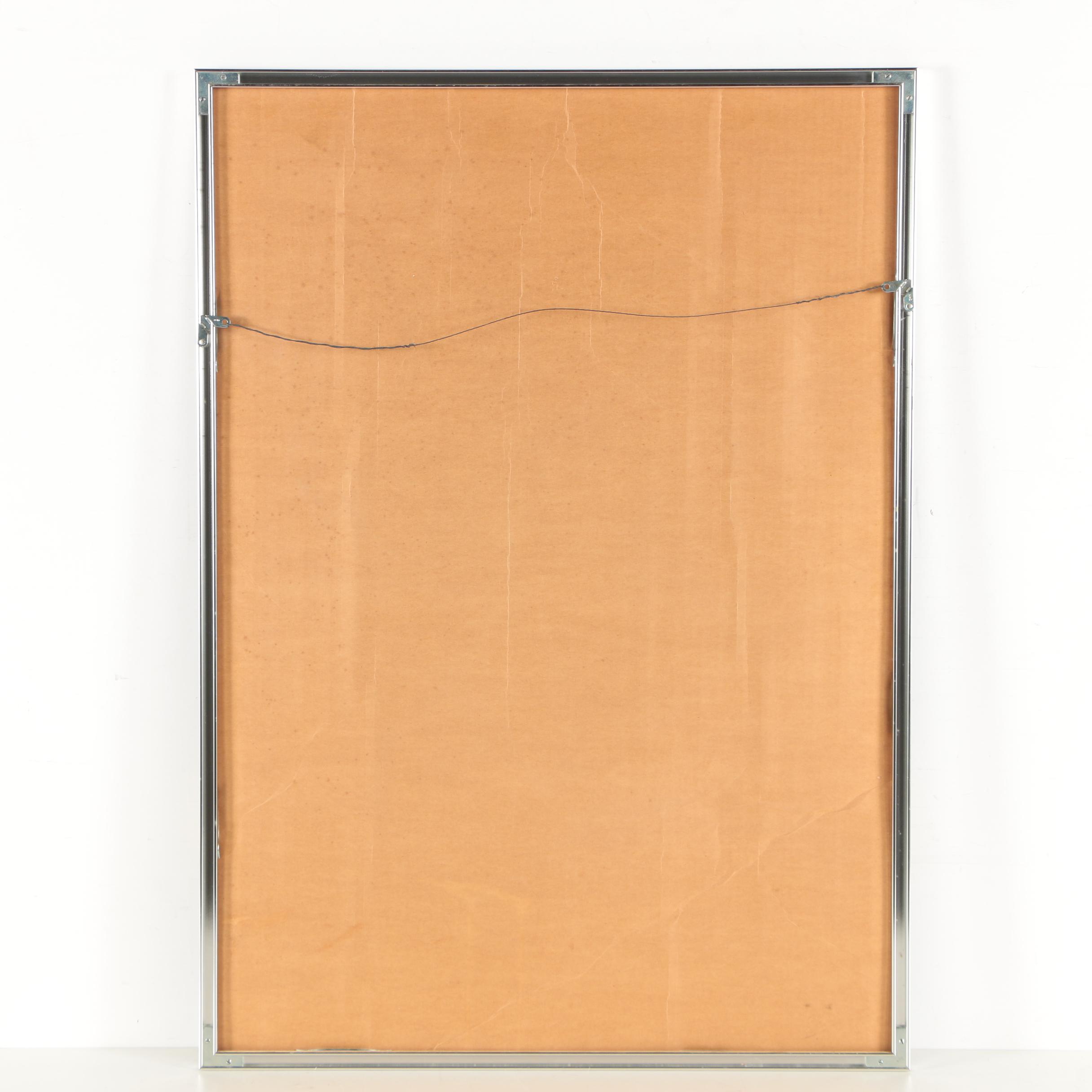 City Center Joffrey Ballet 1968 Serigraph Poster After Jack Youngerman