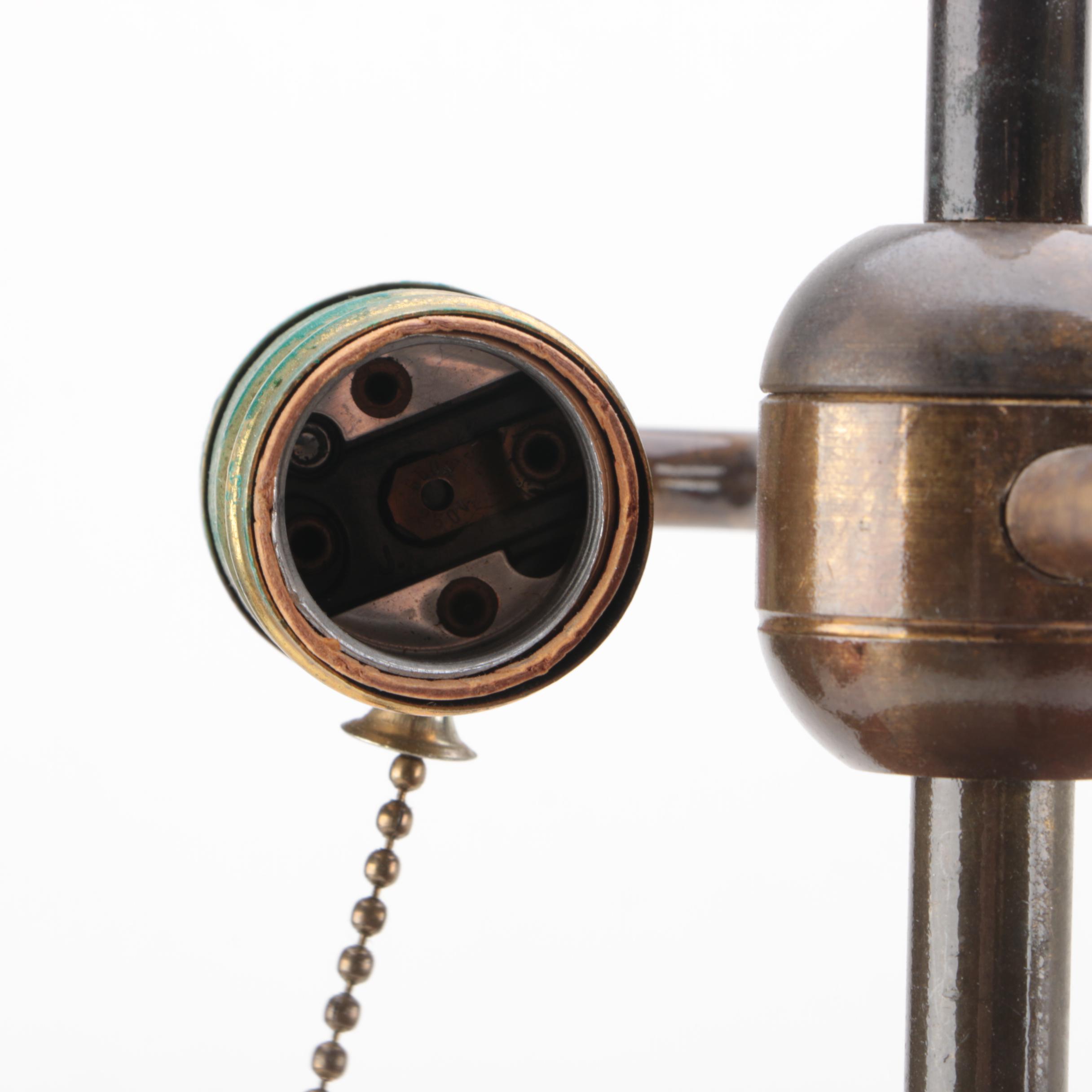 Mid Century Modern Teak Table Lamp