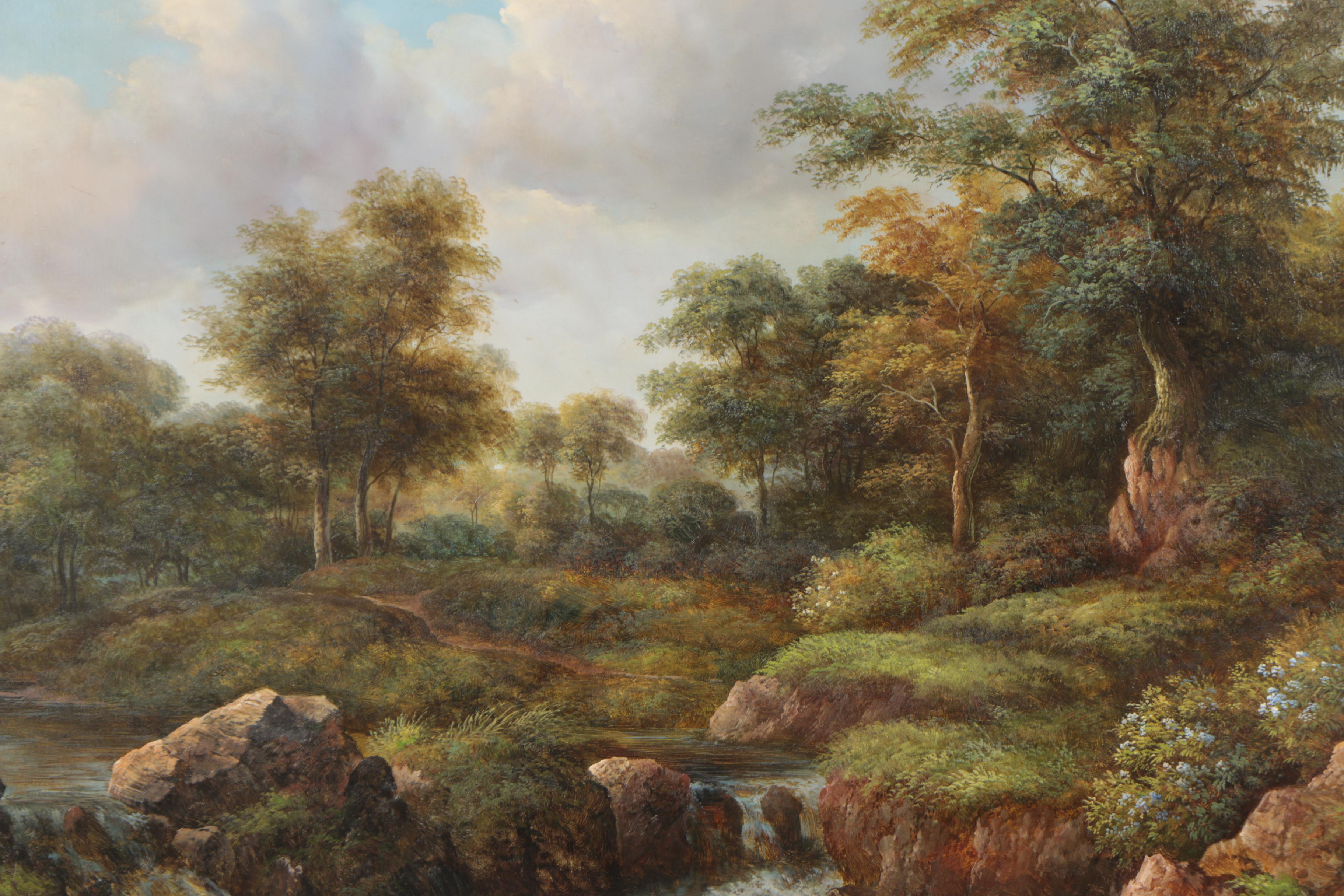 Humphrey Oil Painting of a Vast Landscape