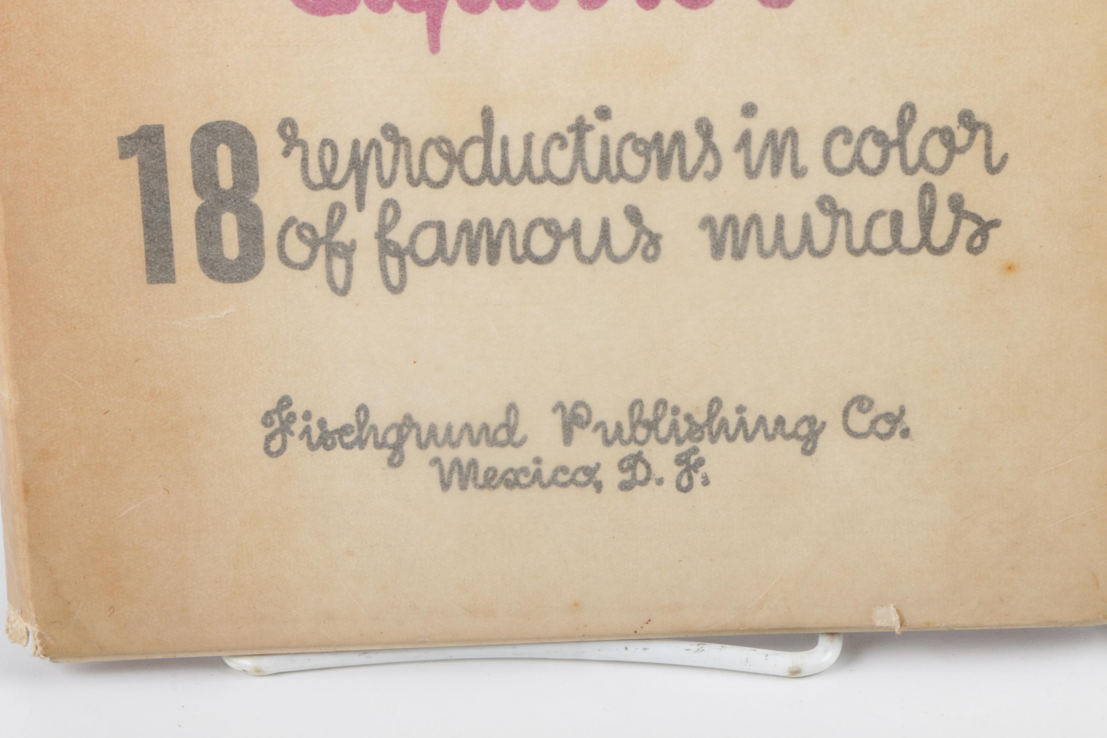 "Three Mexican Painters: Orozco, Rivera, Siqueiros" Color Reproduction Folios