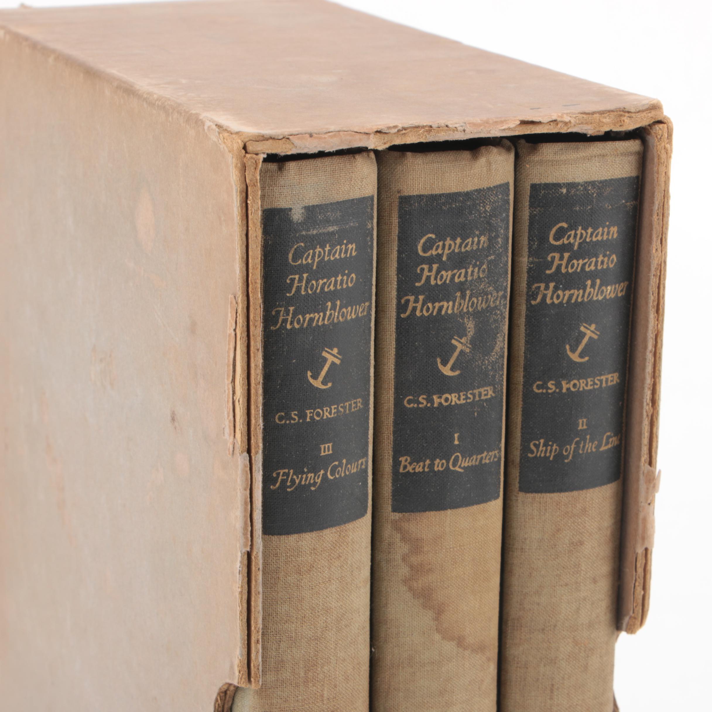 1939 "Captain Horatio Hornblower" Set Illustrated by N. C. Wyeth