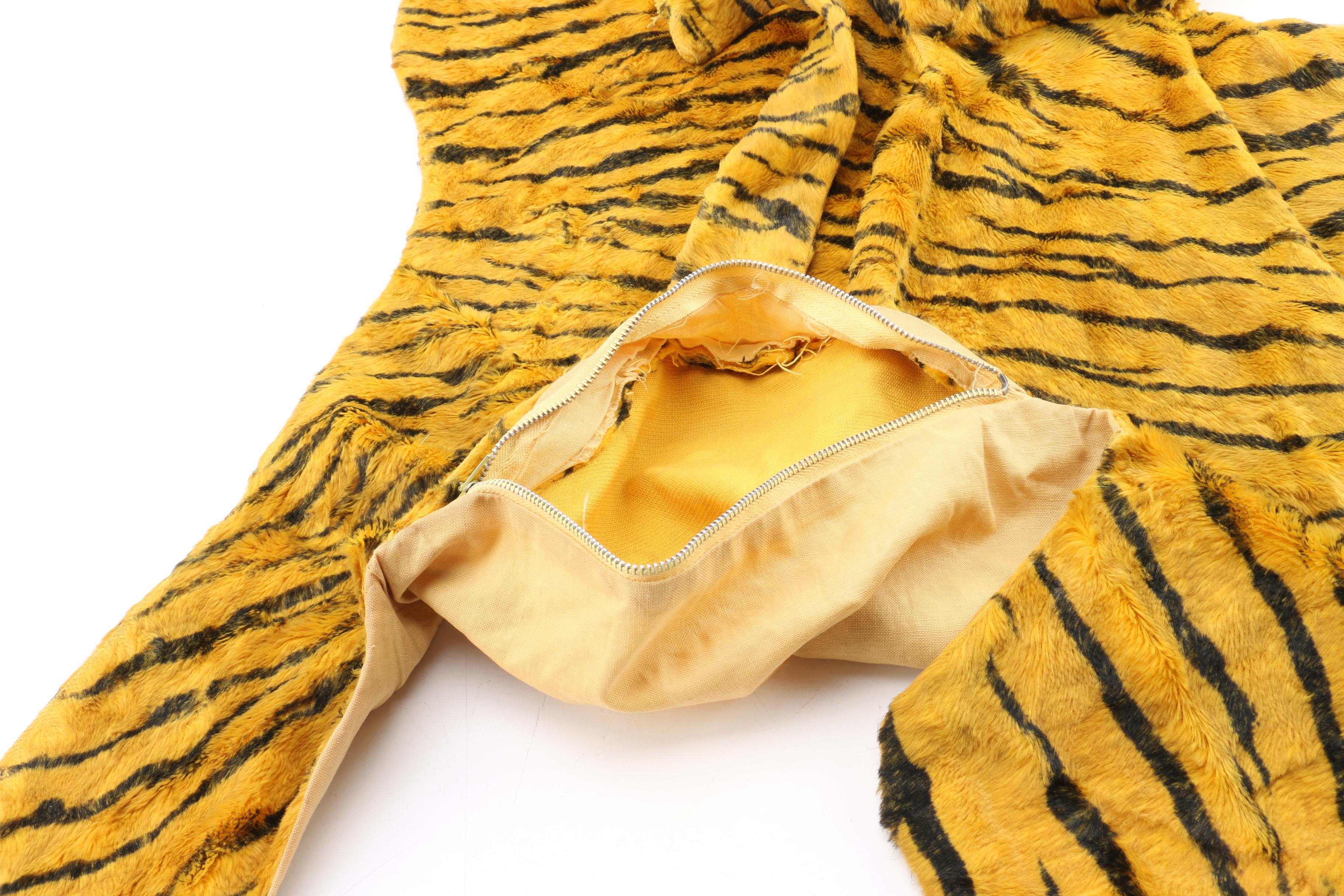 Faux Tiger Skin Play Mat