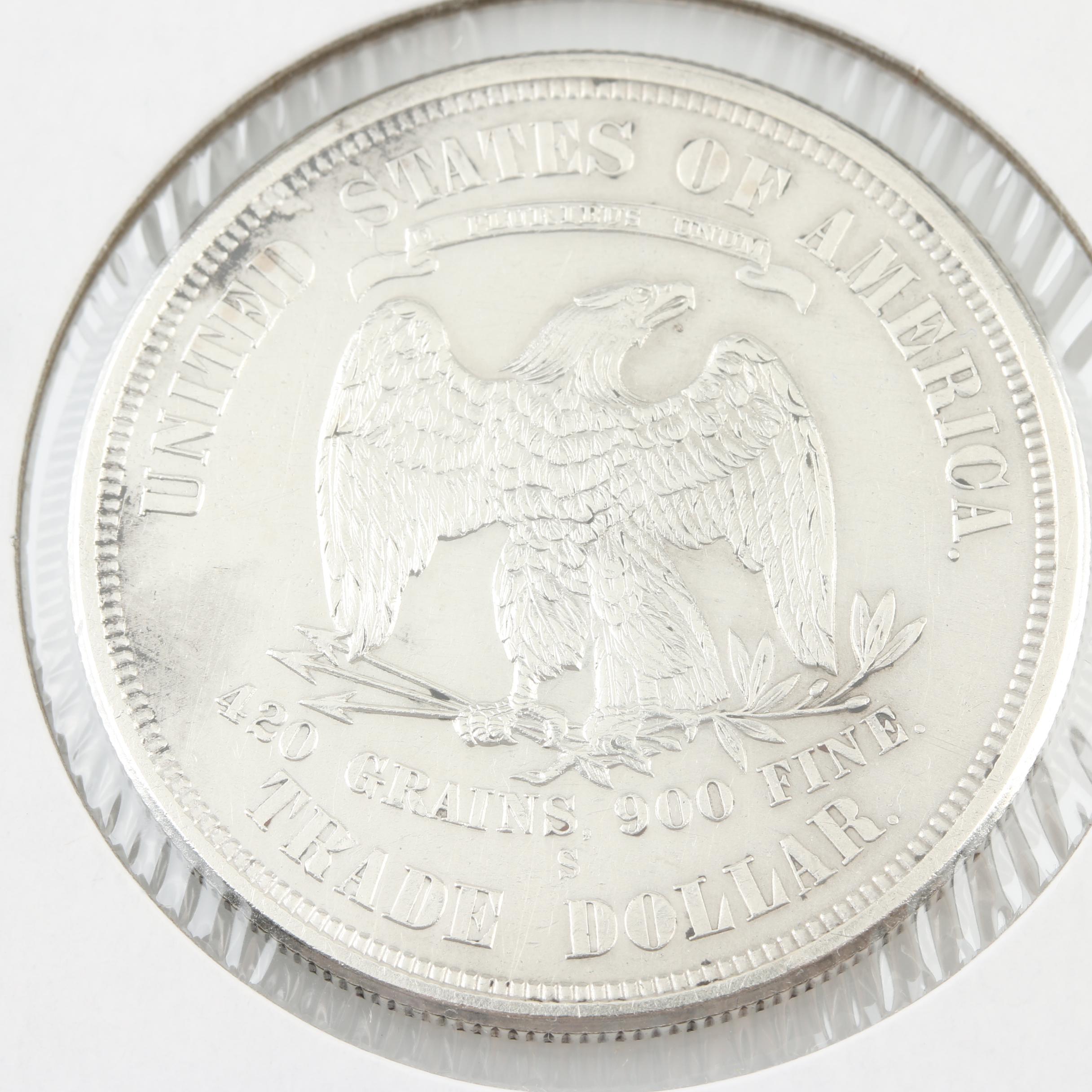1876-S Silver Trade Dollar