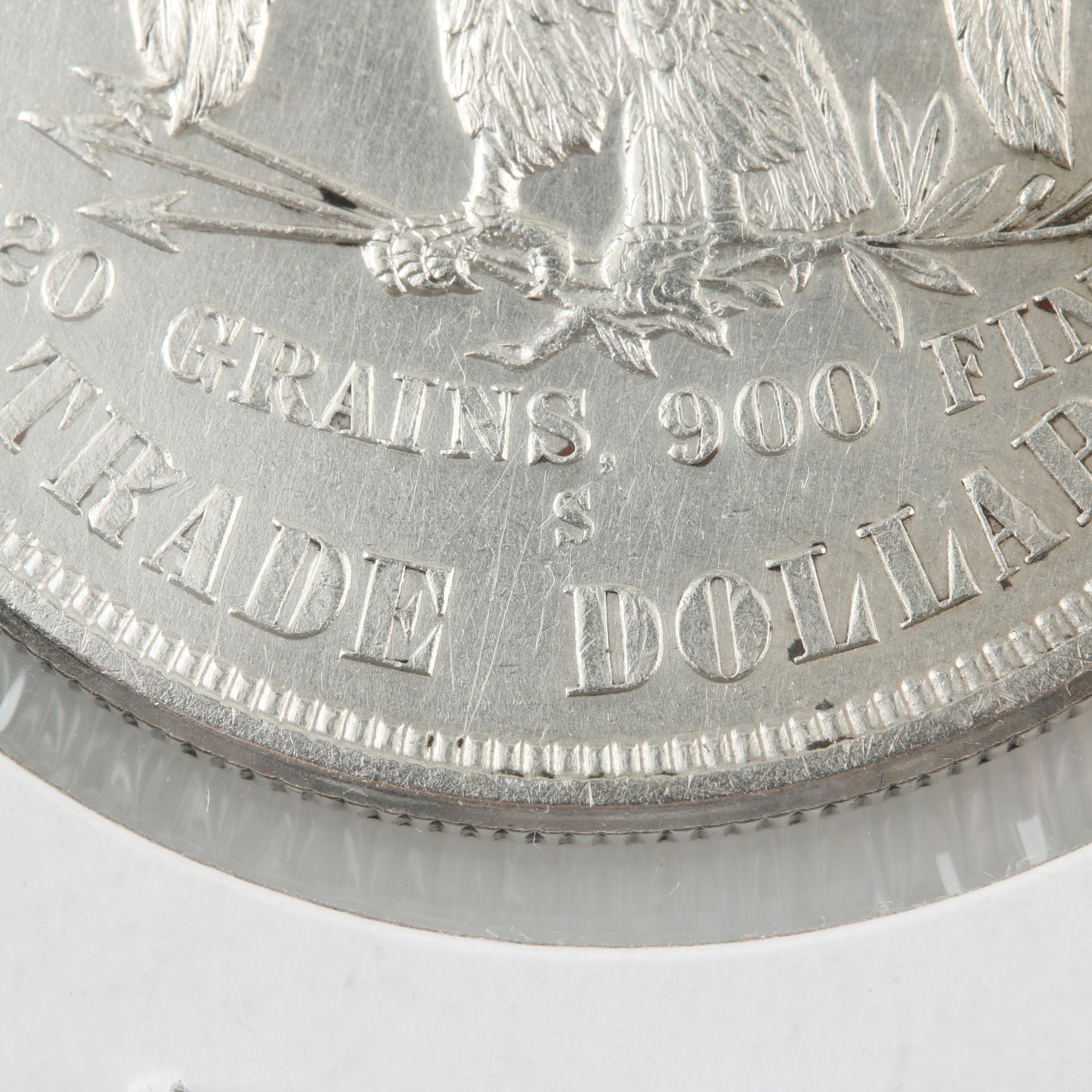 1876-S Silver Trade Dollar