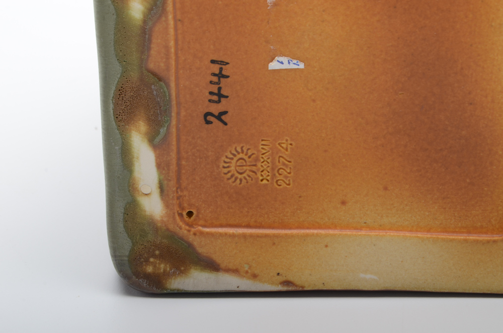 Rookwood Pottery Raven Bookends