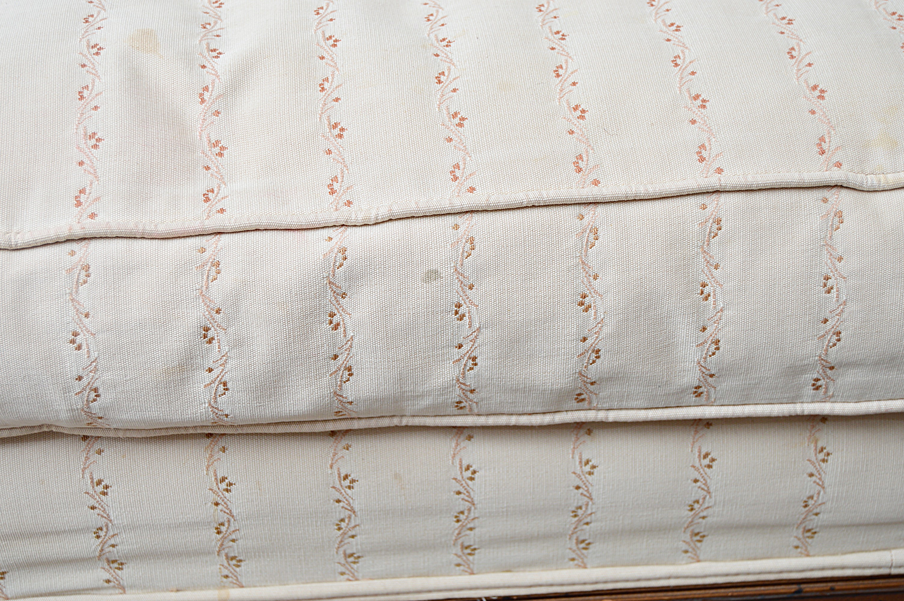 Neoclassic Style Down and Feather-Filled Sofa