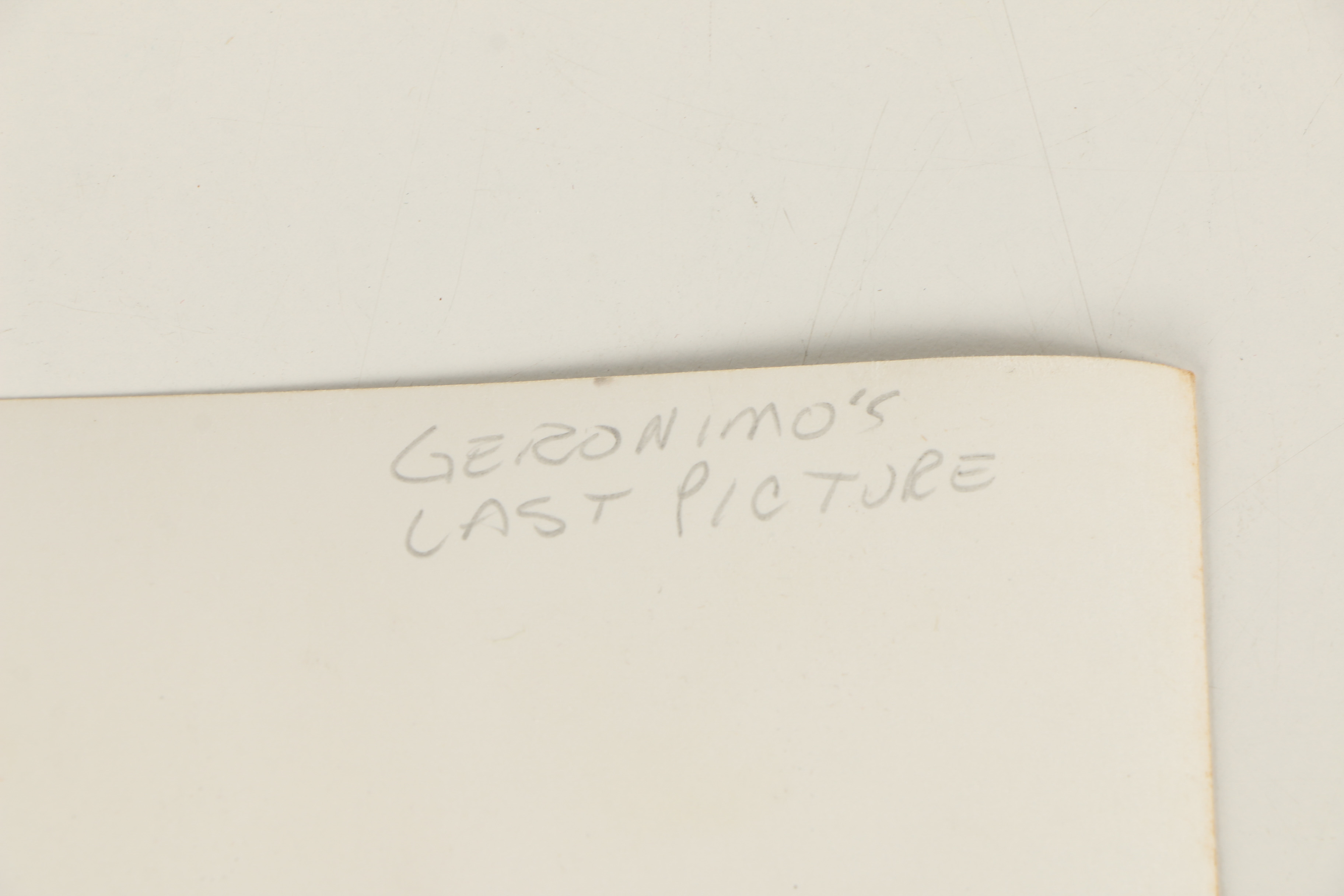 Silver Print Photographs After Halftones of Geronimo