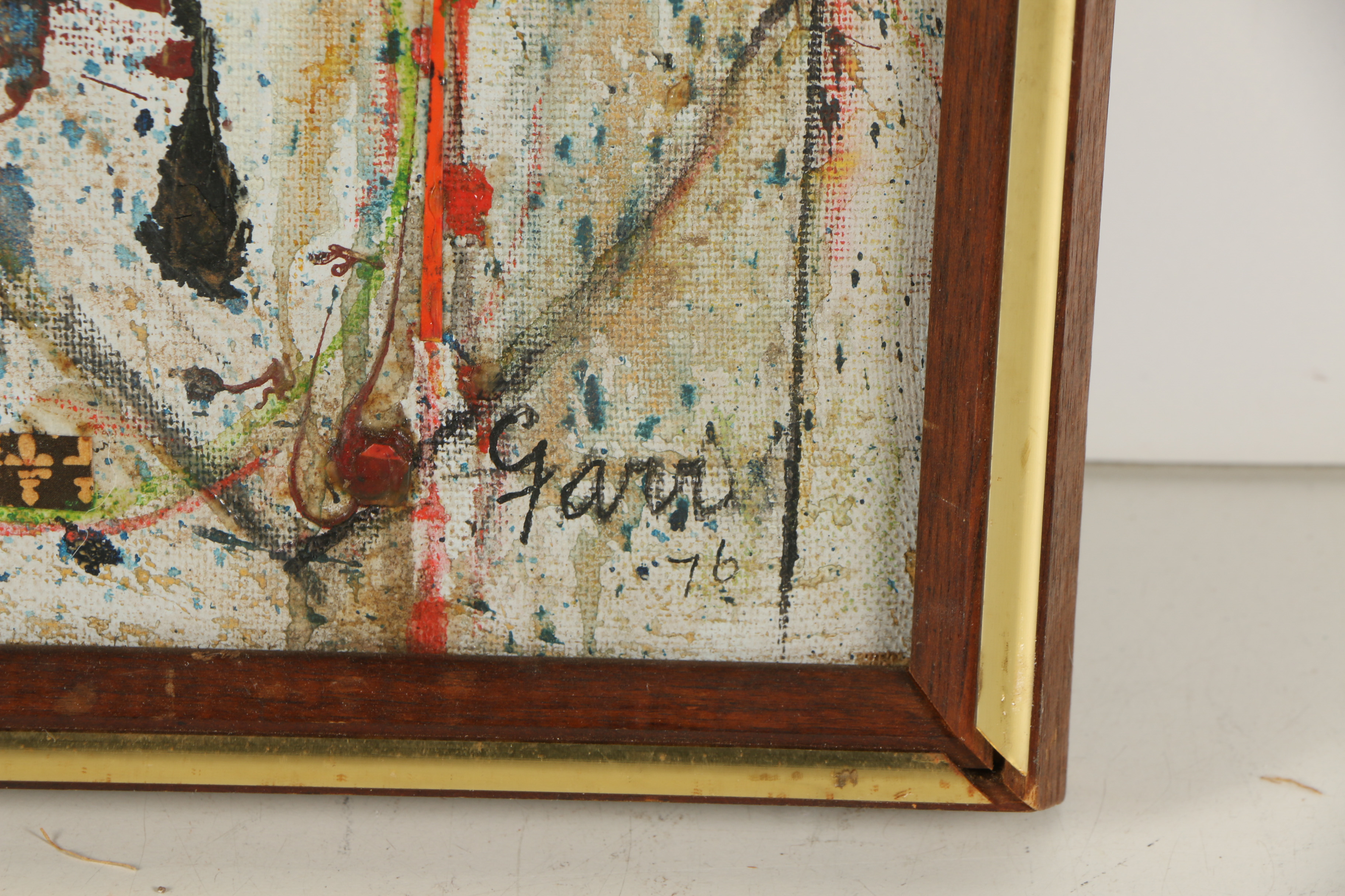 Charles Griffin Farr Mixed Media Painting "Cathedral in Venice"