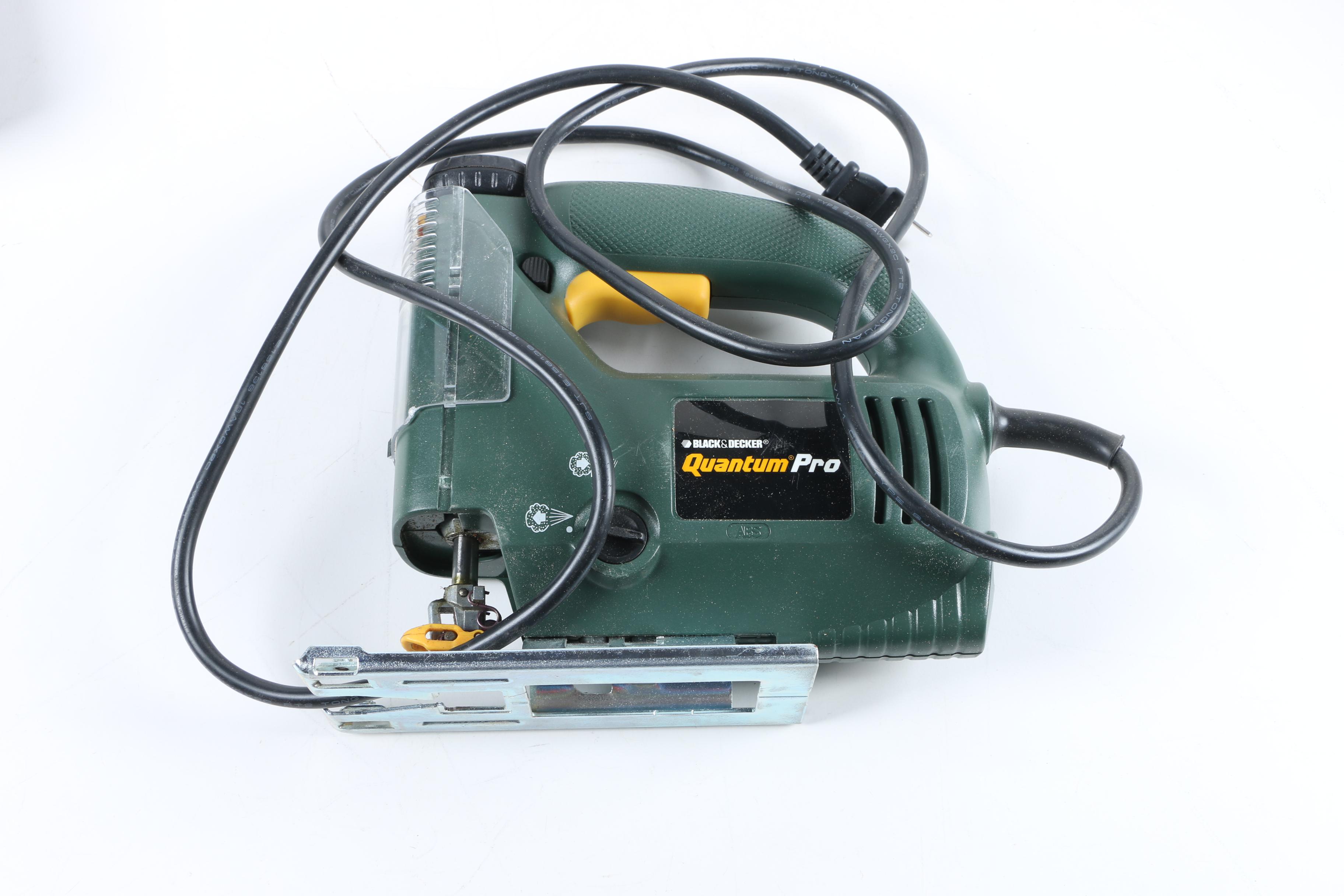 Skil Variable Speed Jigsaw and Black & Decker Quantum Pro Jigsaw With Case
