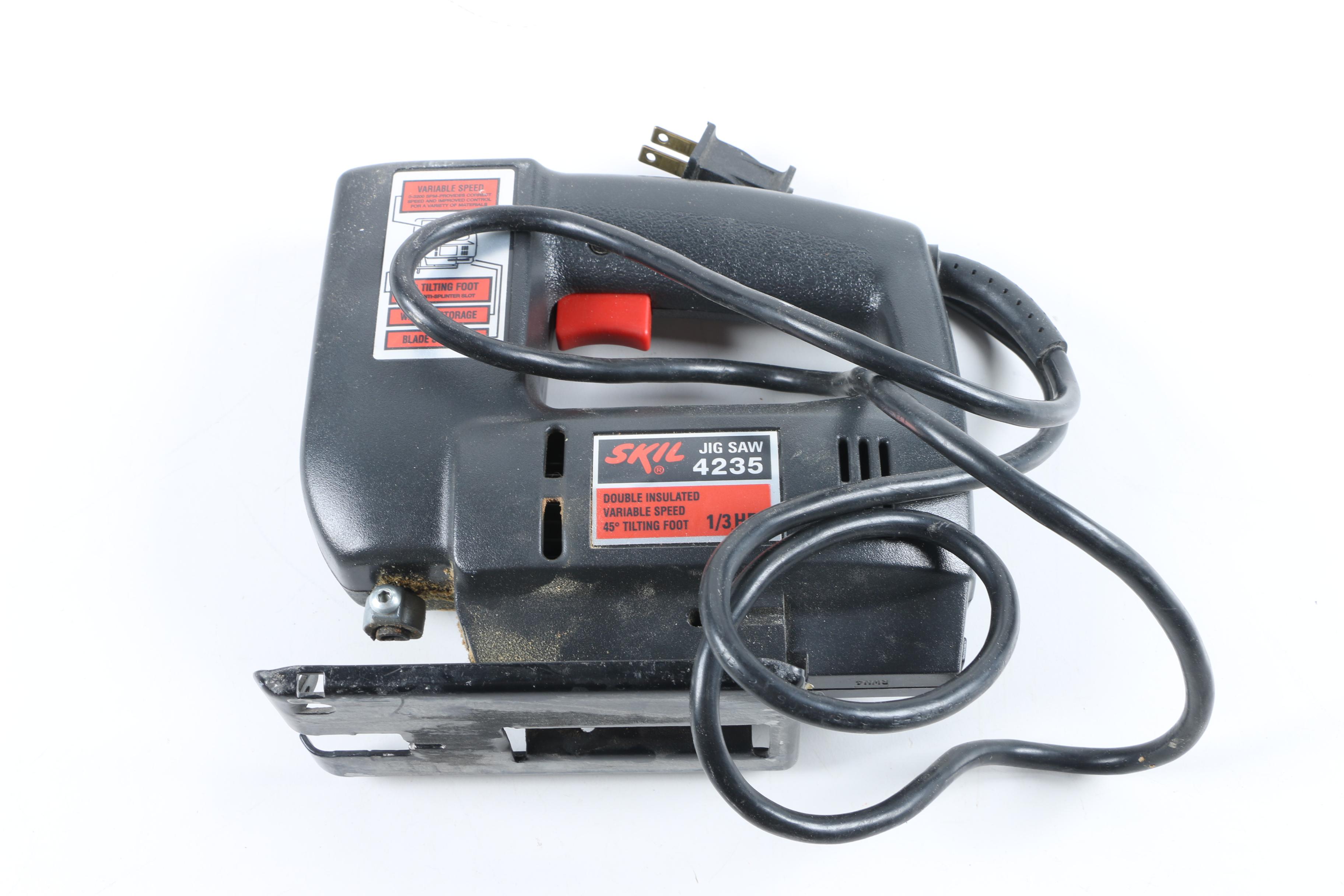 Skil Variable Speed Jigsaw and Black & Decker Quantum Pro Jigsaw With Case