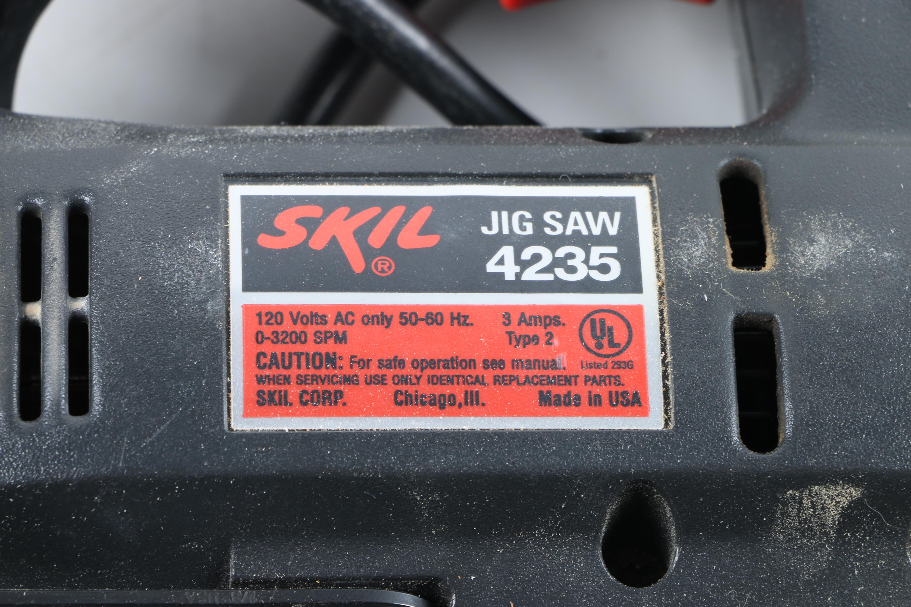 Skil Variable Speed Jigsaw and Black & Decker Quantum Pro Jigsaw With Case